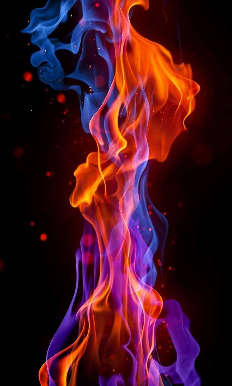 771x1280 Download Flame Wallpaper by timothyczech now. Browse millions of popular blue Wal. iPhone wallpaper smoke, Flame art, Anime wallpaper iphone