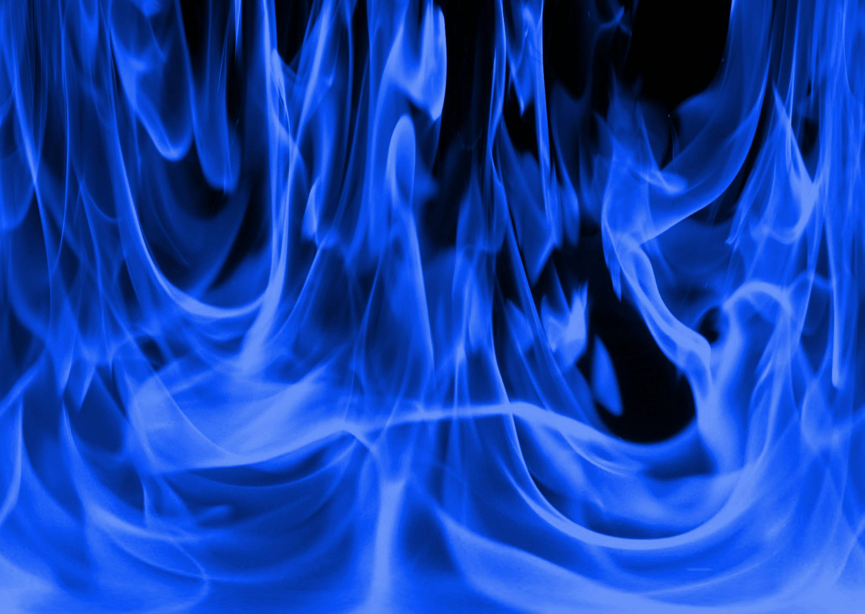 2950x2094 Blue Flames Wallpaper