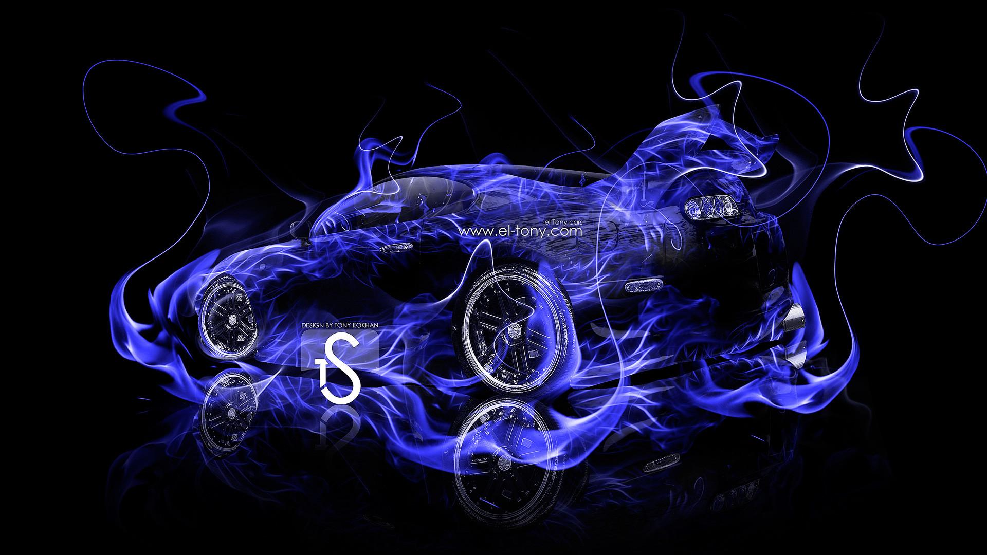 1920x1080 Blue Fire
