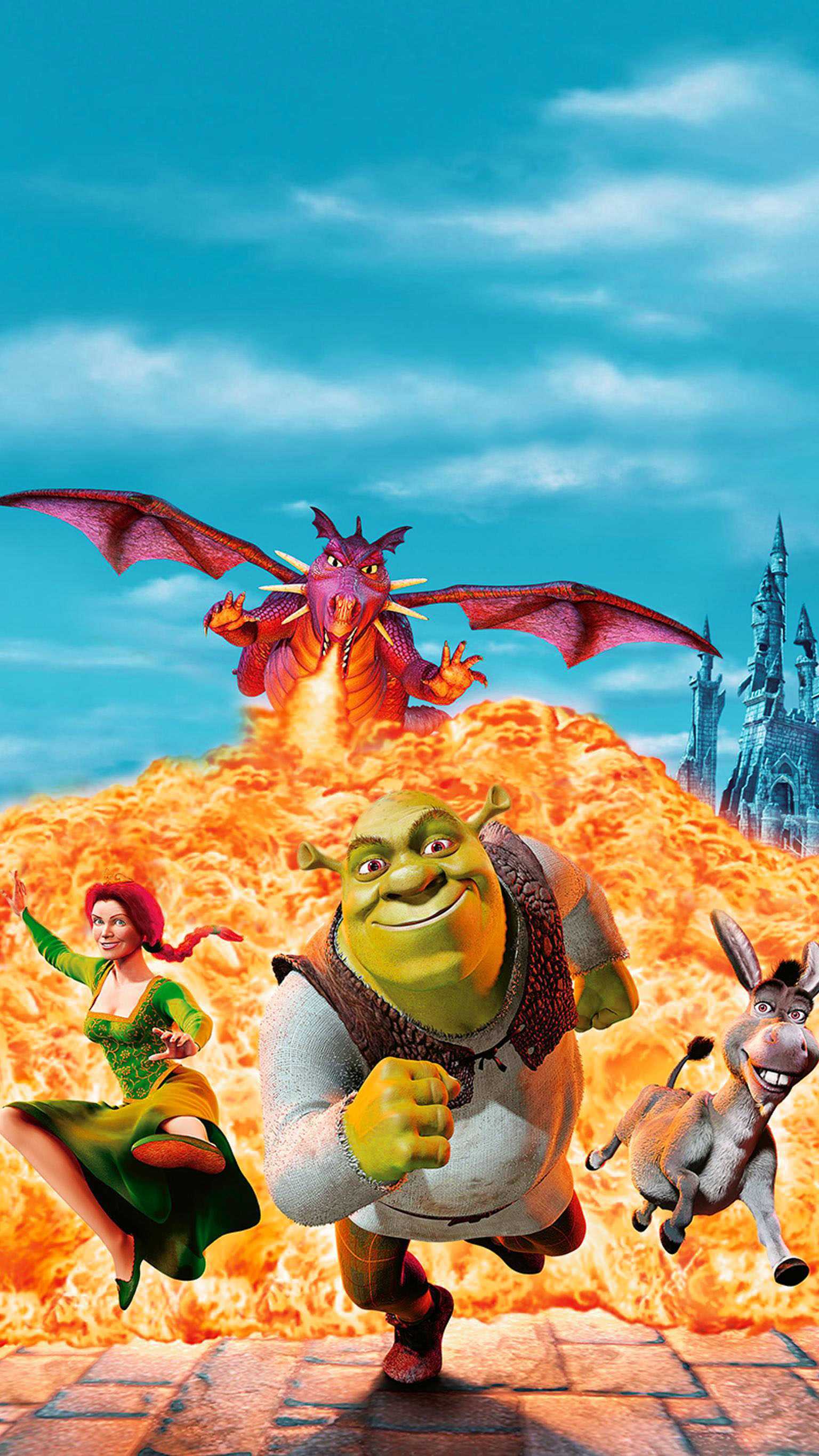1536x2732 Shrek Wallpaper