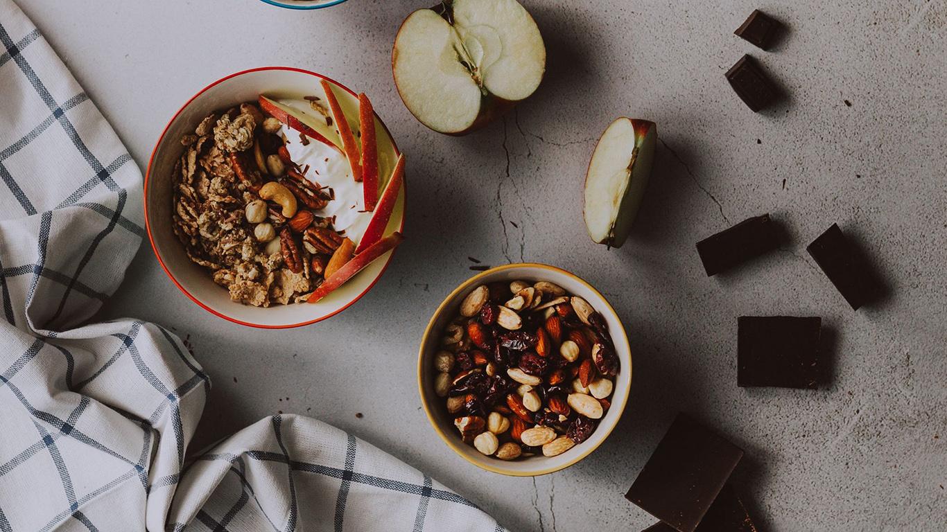 1366x768 Breakfast, Porridge, Wallpaper Free Download