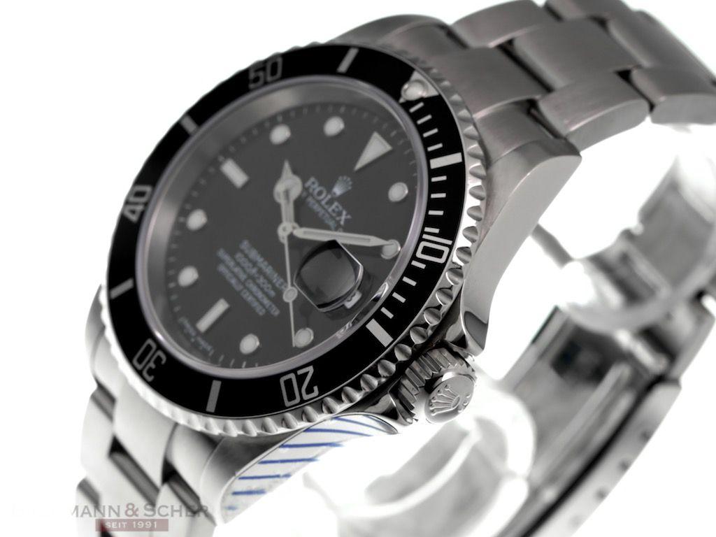 1024x768 Rolex Submariner Date Ref 16610 Stainless Steel Box Papers Bj 2007