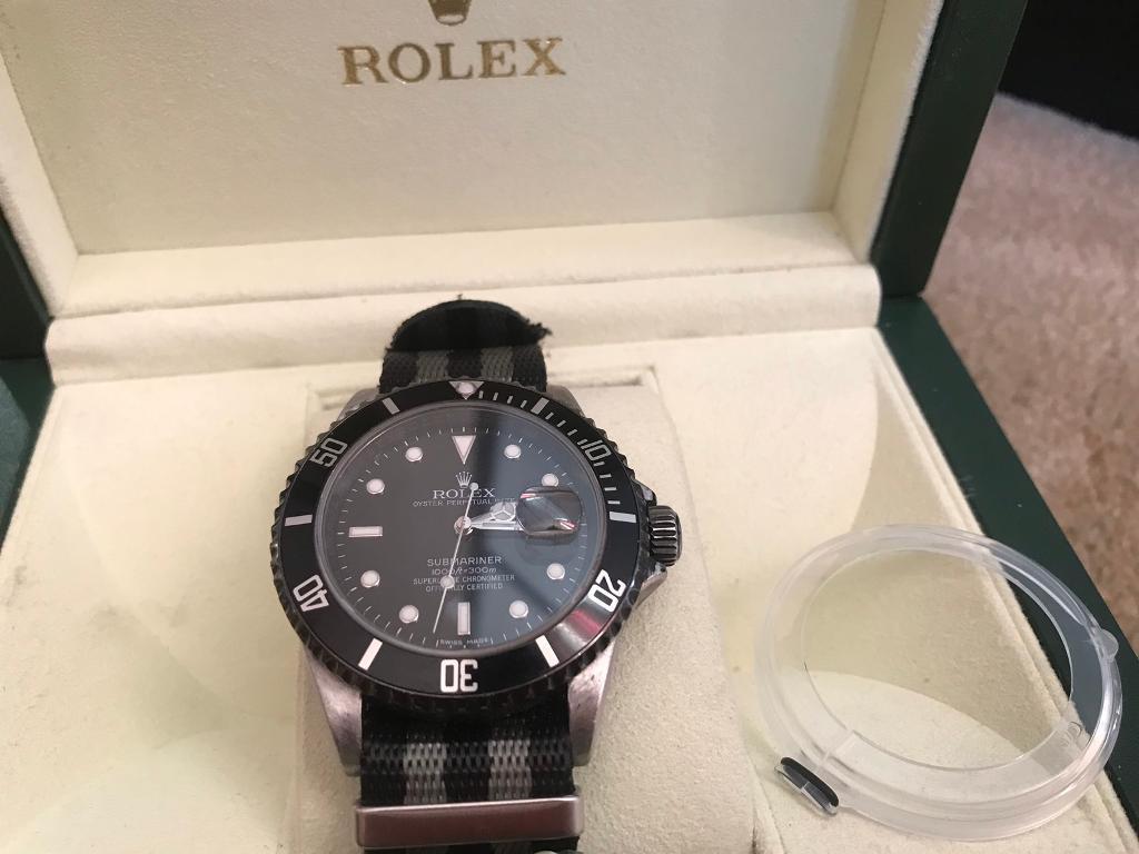 1024x768 Rolex submariner date, 16610T 2007 m serial. in Stirchley, West