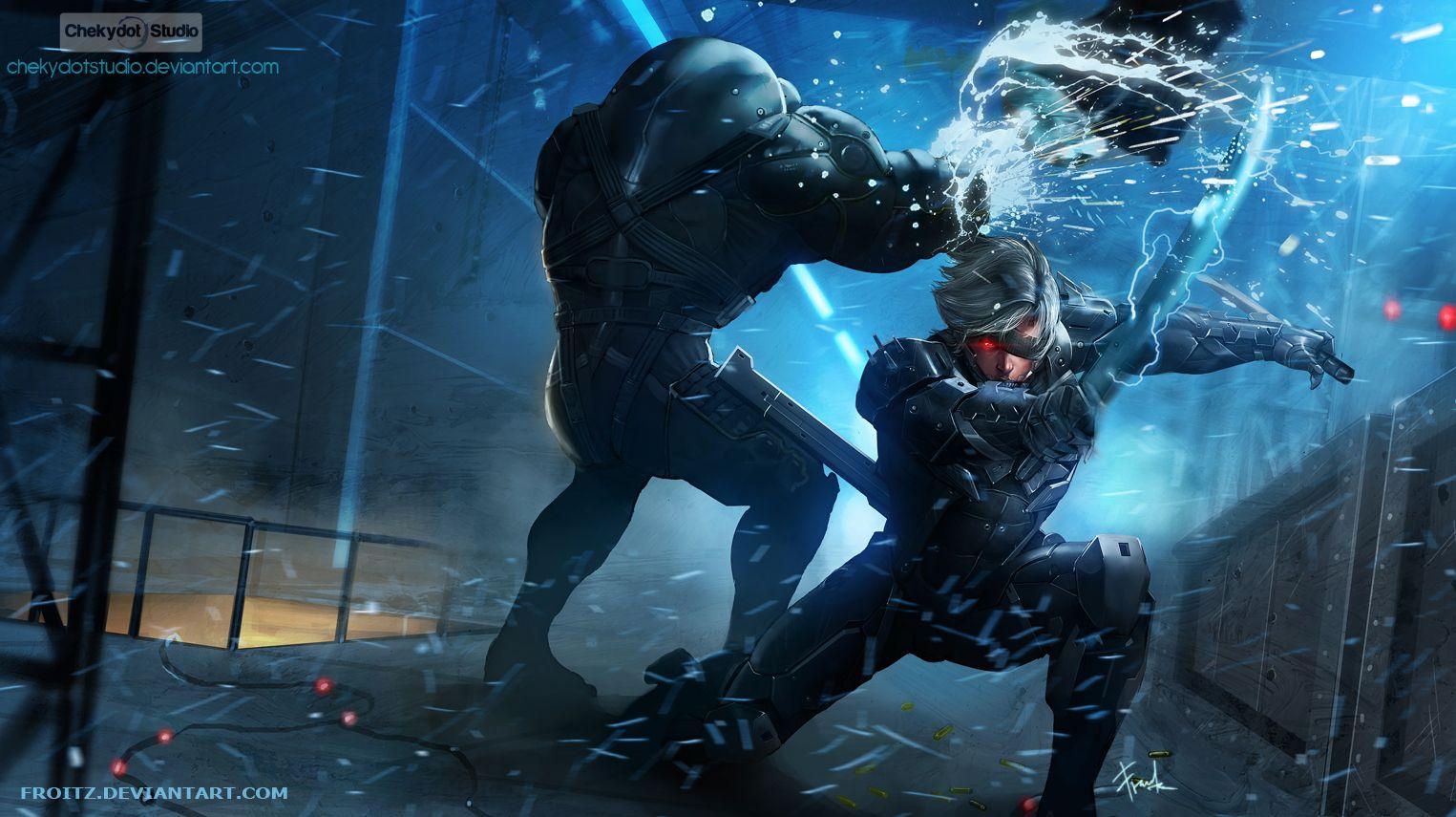 1525x855 Metal Gear Rising Raiden Wallpaper