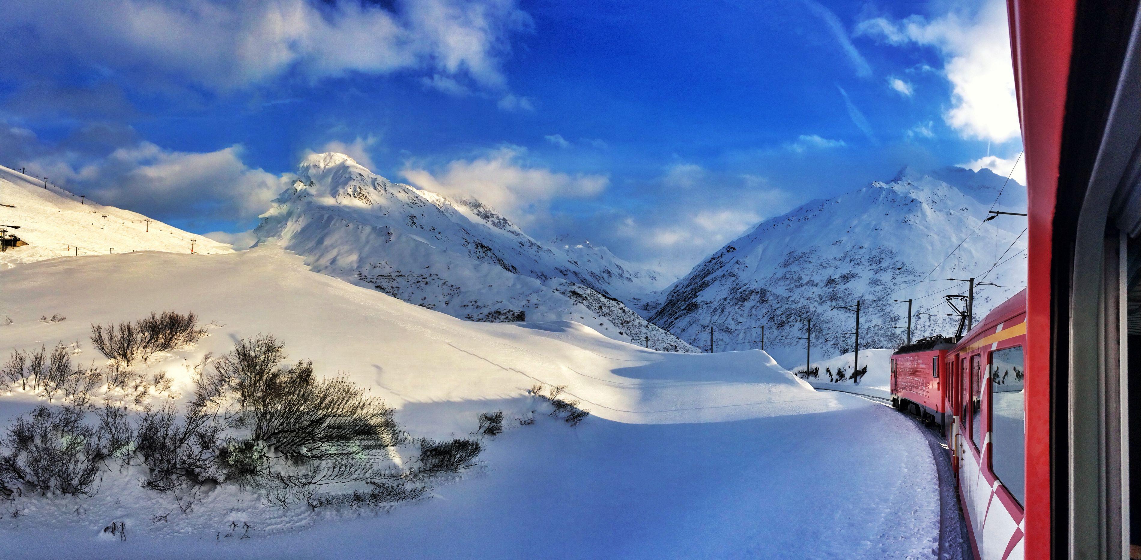 3800x1865 Glacier Express 5 Star Ski Train Adventure