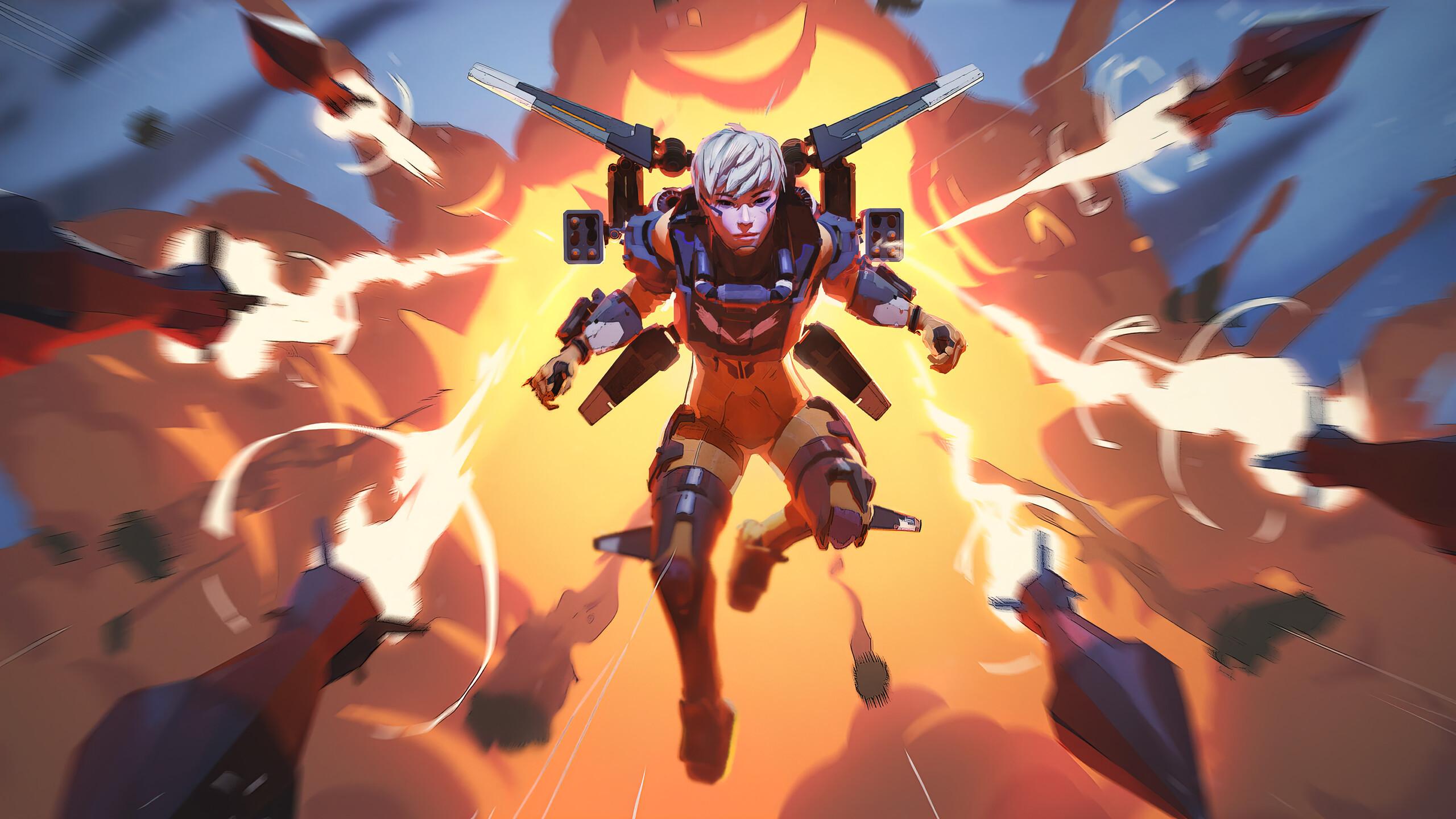 2560x1440 Valkyrie Art Apex Legends Wallpaper, HD Games 4K Wallpaper, Image, Photo and Background