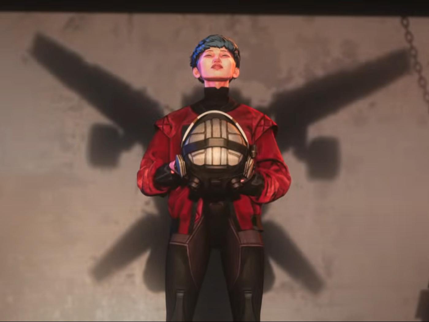 1400x1050 Apex Legends' short shows off the game's new character, Valkyrie