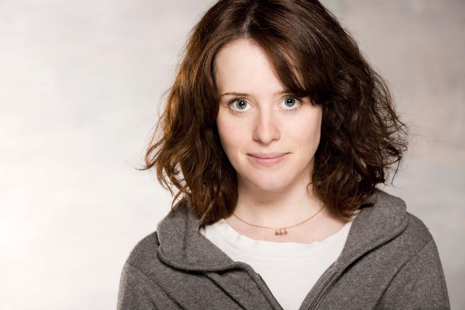 1600x1066 women claire foy blue eyes smiling Wallpaper HD / Desktop and Mobile Background