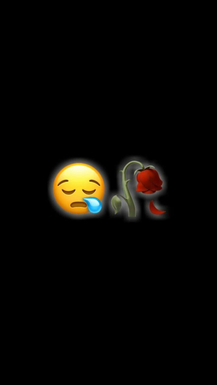 720x1280 Emoji iPhone Black Background