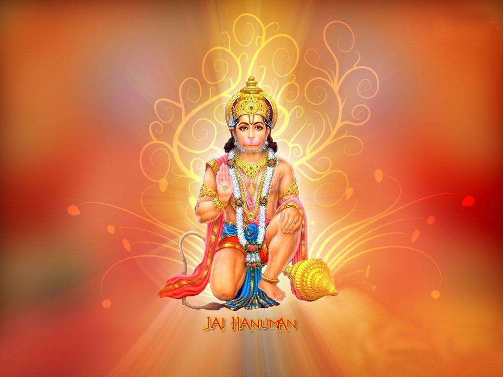 1024x768 Festival Chaska: Classic Picture of Hanuman, Balaji Desktop Wallpaper