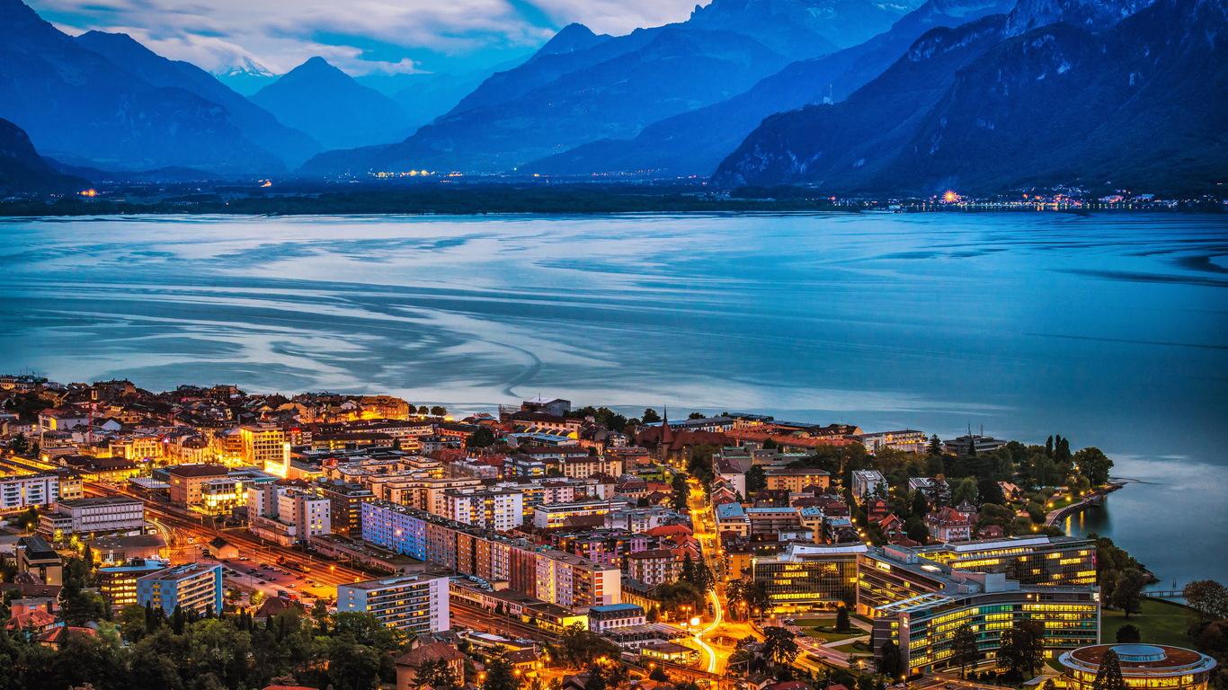 1366x768 Vevey Switzerland 4k 1366x768 Resolution HD 4k Wallpaper, Image, Background, Photo and Picture
