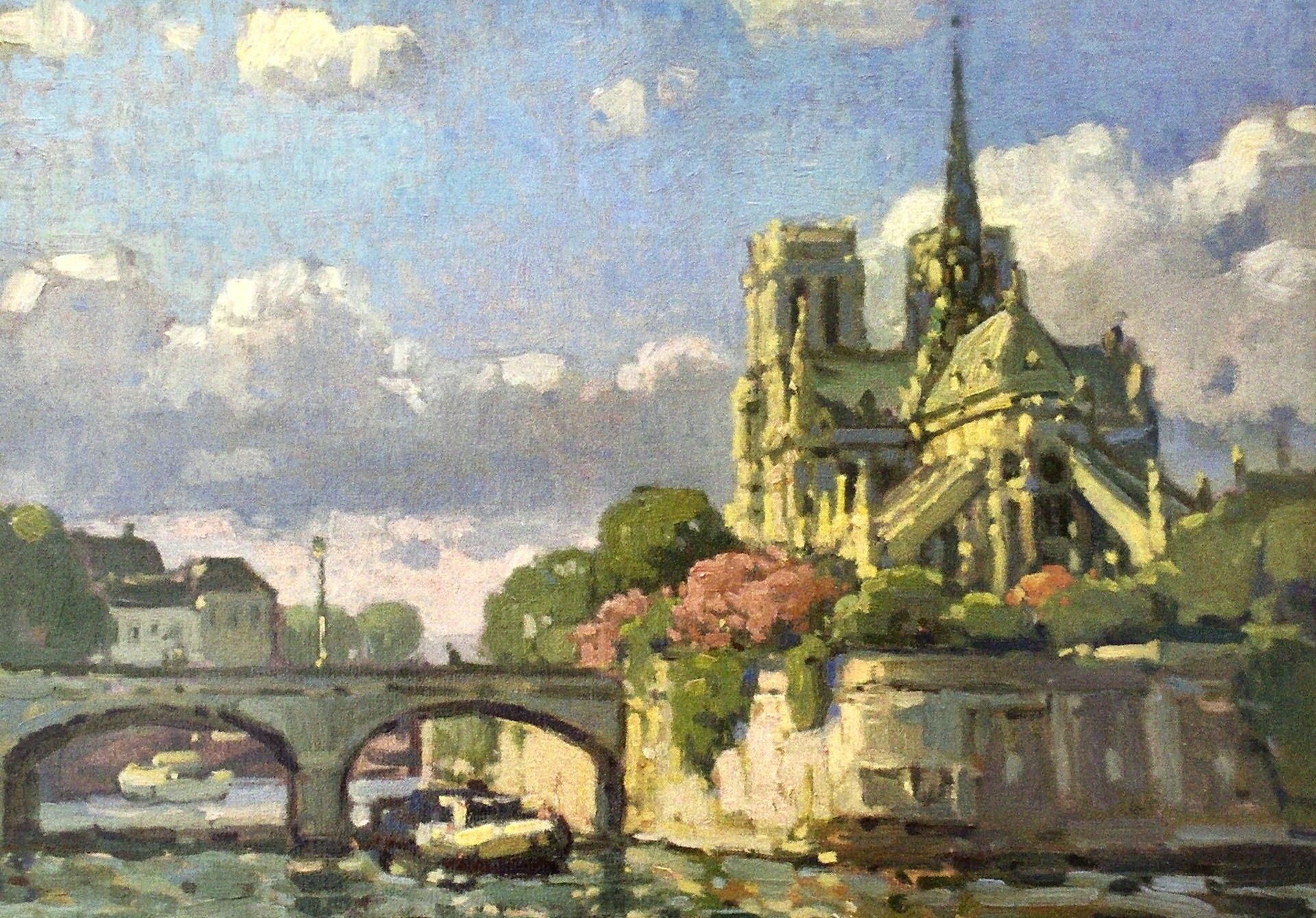 1920x1340 Notre Dame Screen Wallpaper