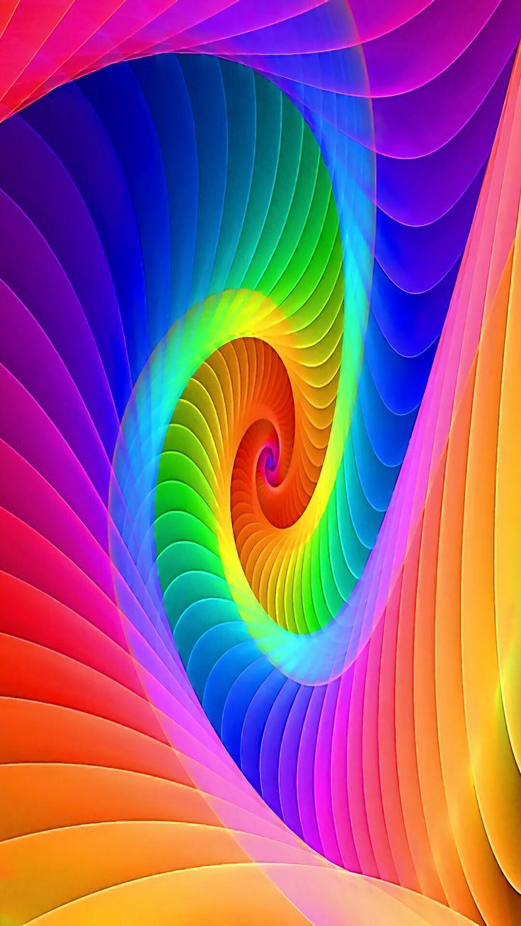 736x1308 CLIMB THESE STAIRS TO THE SWIRL OF COULOIRS....ccp. Rainbow wallpaper, Colorful wallpaper, Rainbow art
