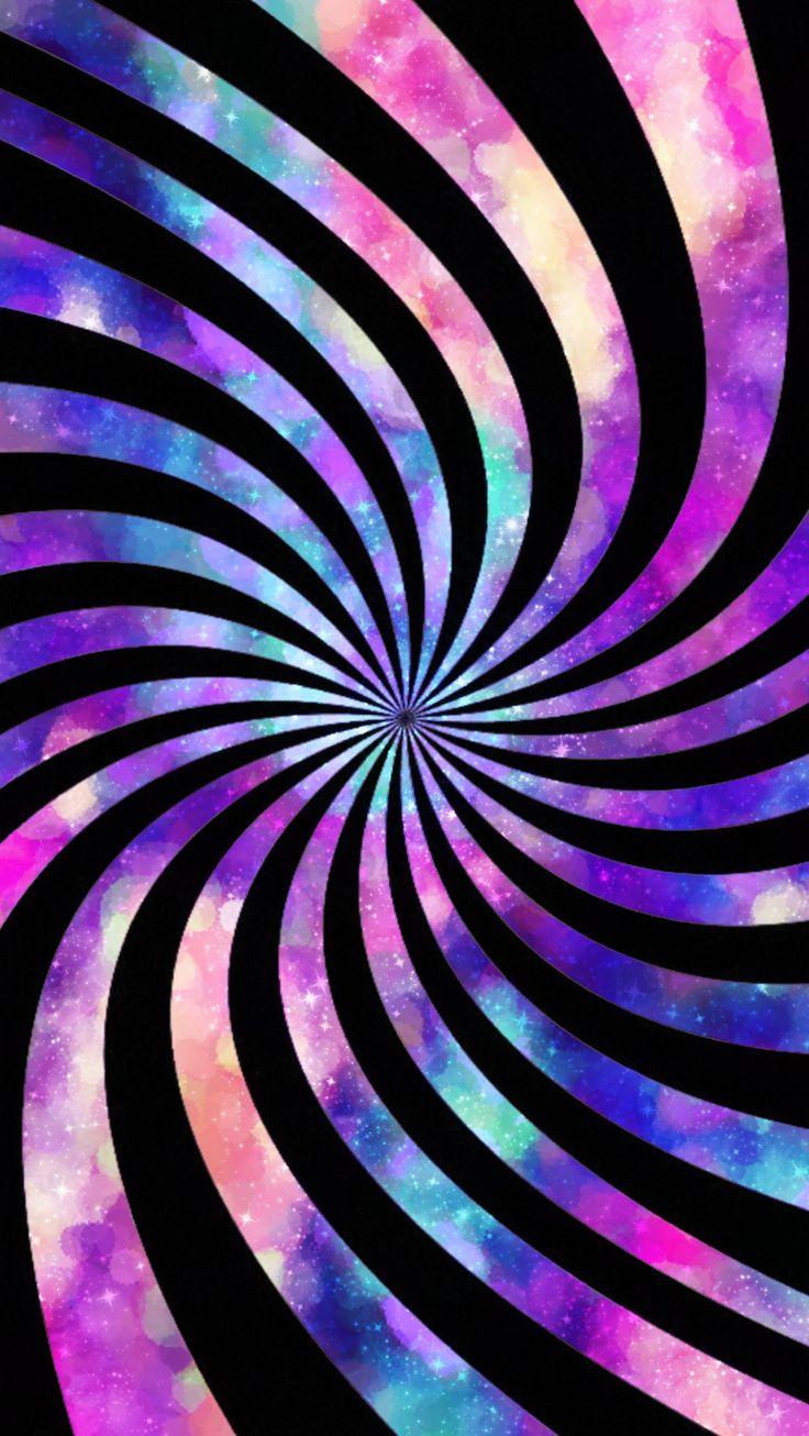 736x1306 Abstract Swirly Galaxy, made by me #patterns #purple #glitter #sparkles #galaxy #wallpaper #background #sparkles. Rainbow abstract, Rainbow wallpaper, Abstract