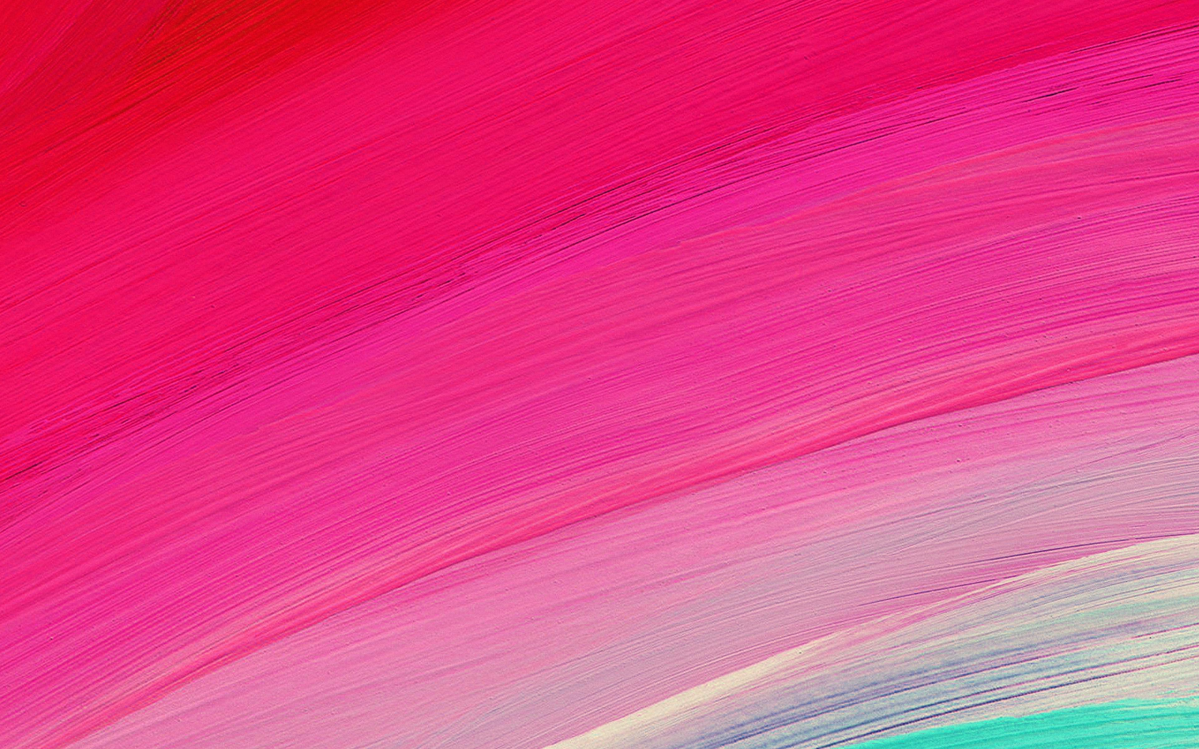 3840x2400 Rainbow Swirl Line Abstract Pattern Magenta Green Wallpaper