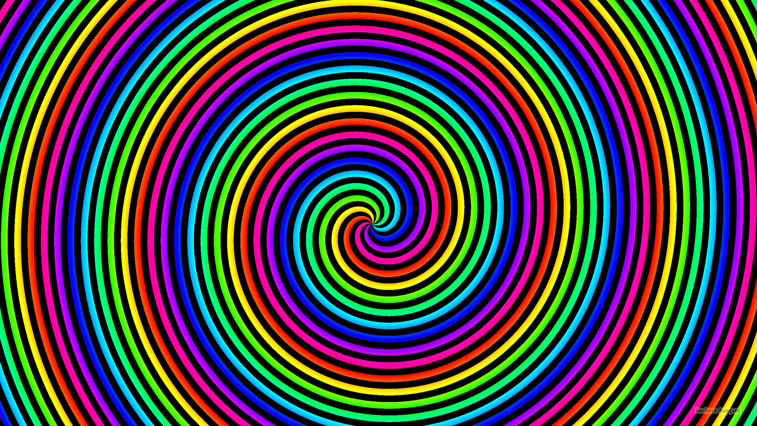 2560x1440 Spiral pattern wallpaper's HD Wallpaper
