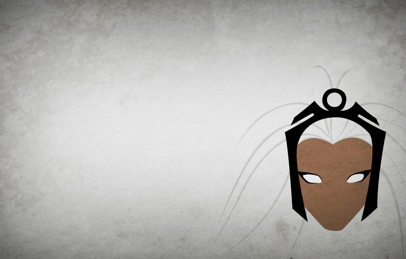 1332x850 Wallpaper Storm, Minimalism, X Men, Storm, Marvel Comics, Blo0p Image For Desktop, Section минимализм