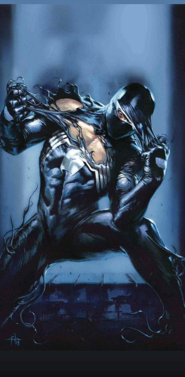 630x1280 Symbiote Spiderman wallpaper
