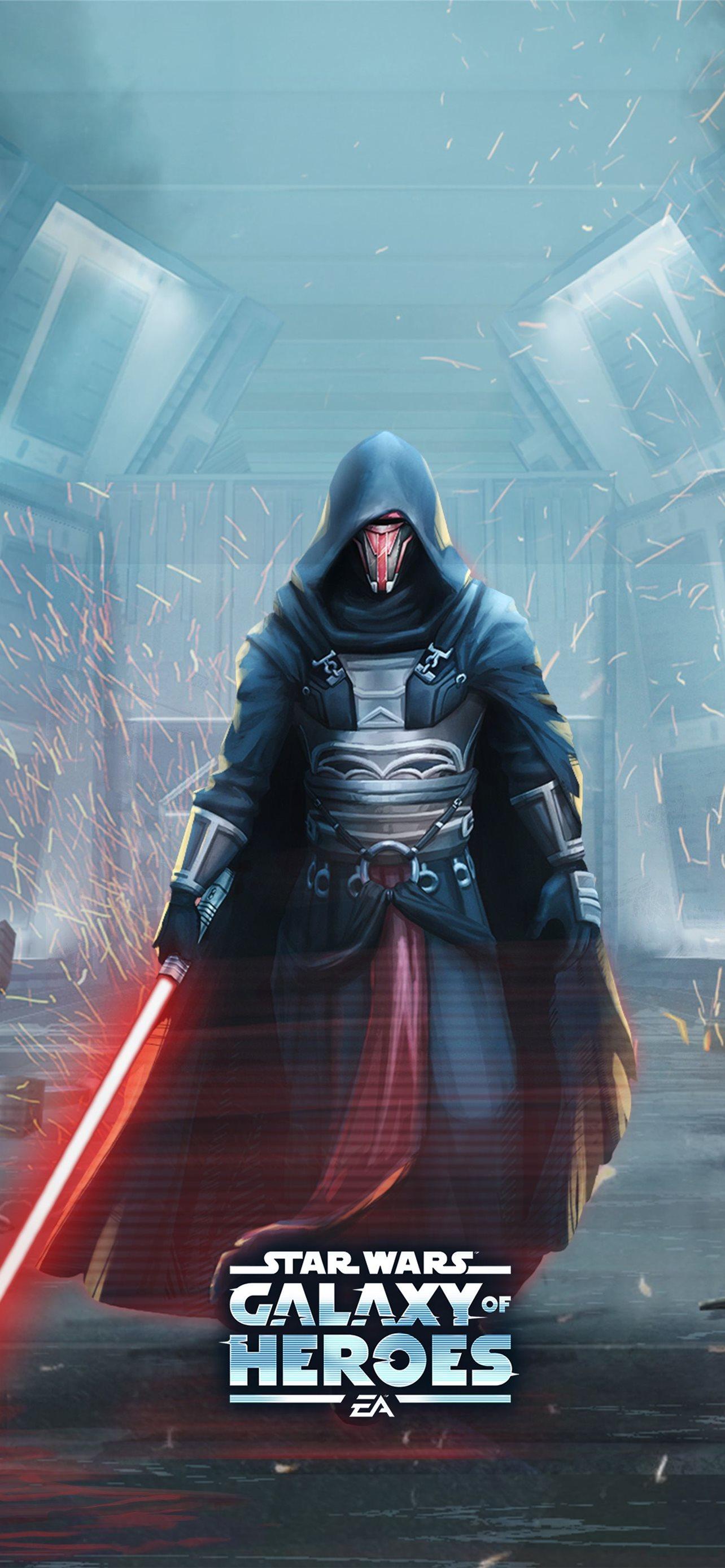 1284x2778 star wars knights of the old republic iPhone Wallpaper Free Download