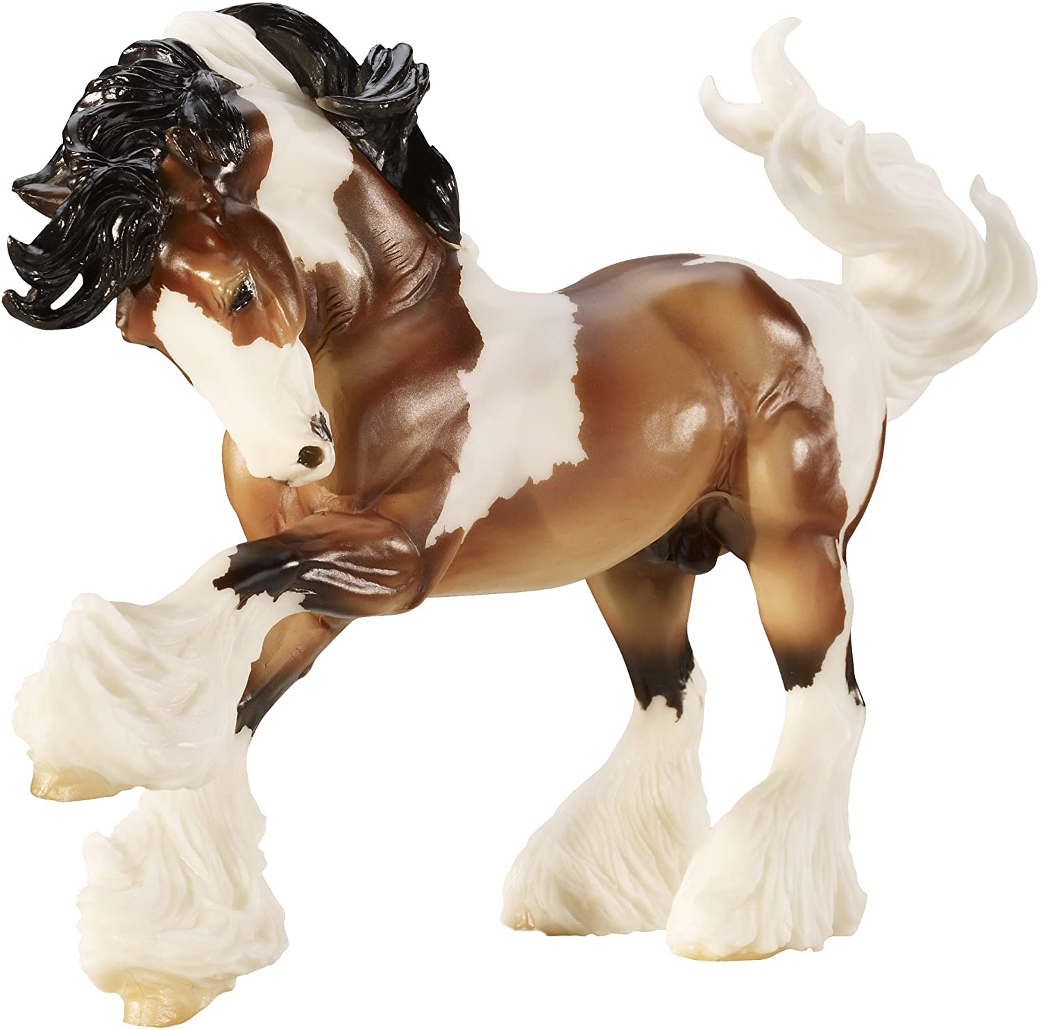 1500x1484 Breyer Traditional Series Gypsy Vanner. Model Horse Toy x 8.5:9 Scale. Model # 1497 : Toys & Games