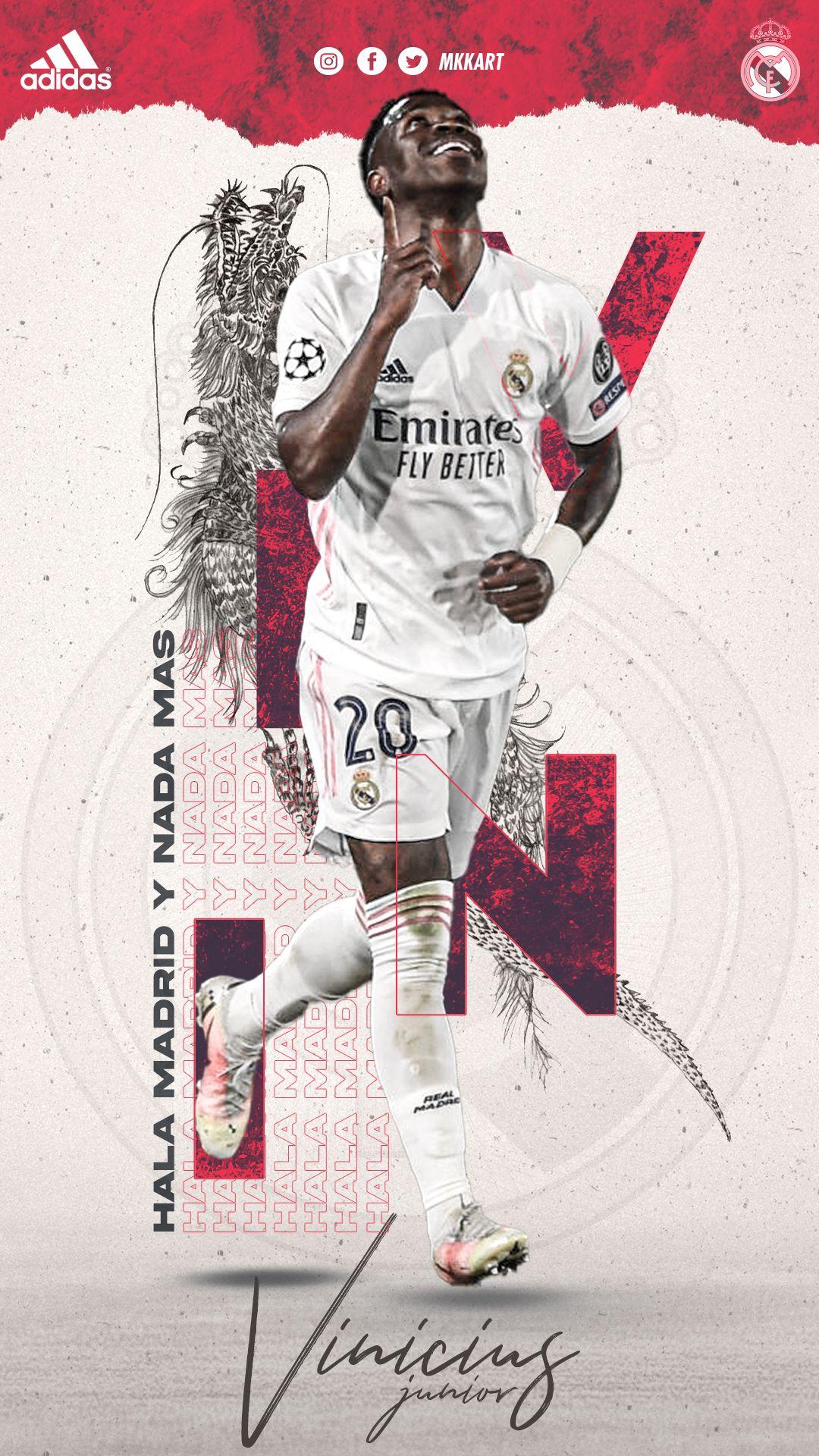 1080x1920 Vinicius Junior Wallpaper Real Madrid 2021