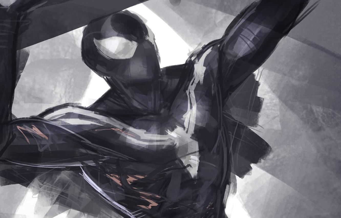 1332x850 Wallpaper Marvel, Venom, Spider Man, Symbiote image for desktop, section фантастика
