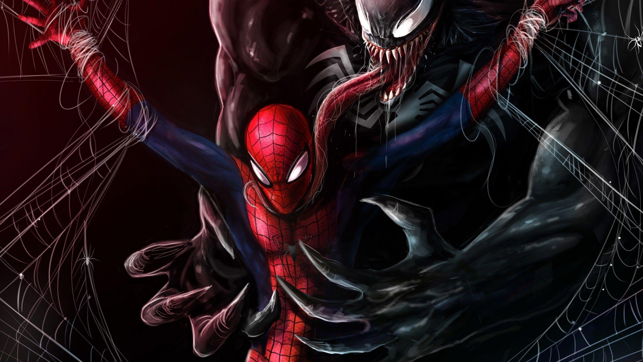 2560x1440 Symbiote Wallpaper