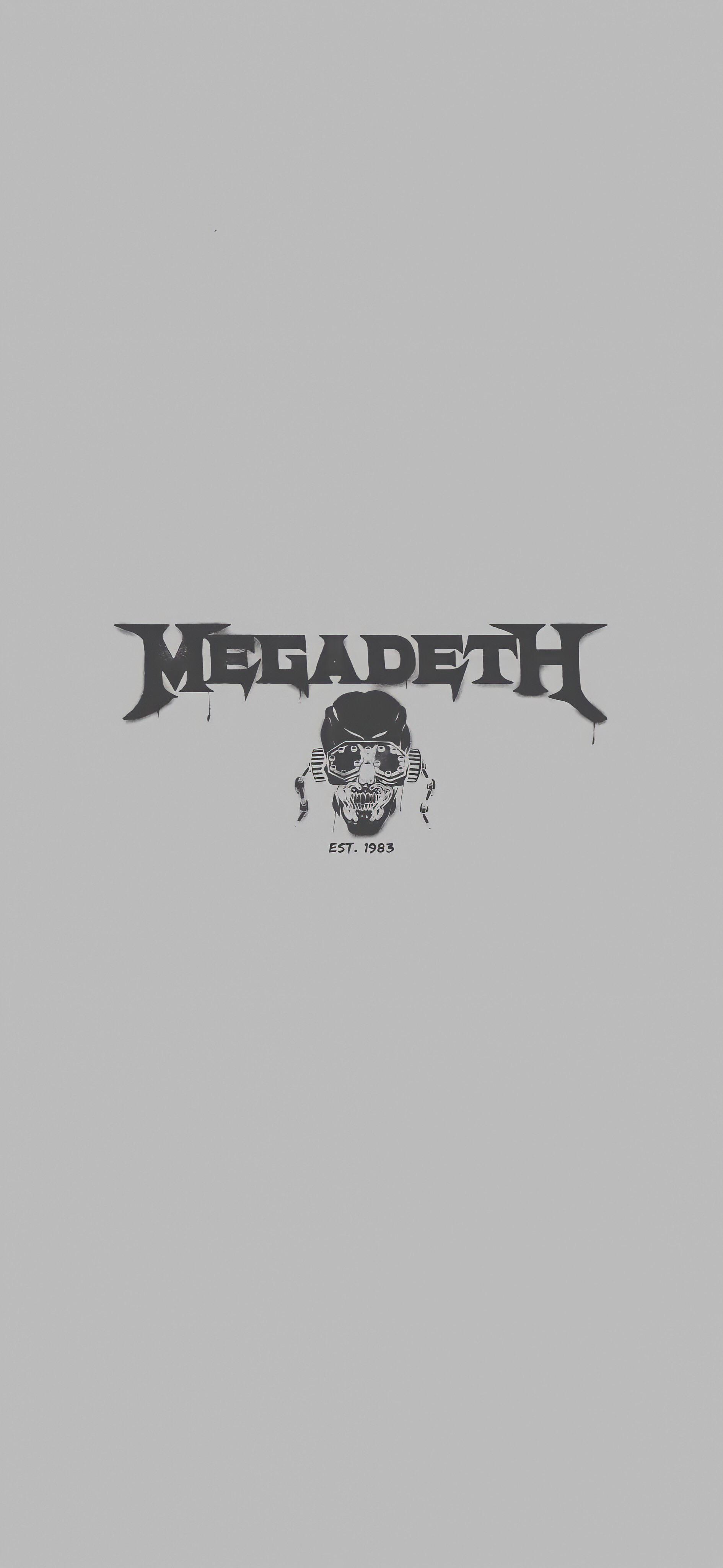 1890x4096 simple megadeth iphone wallpaper