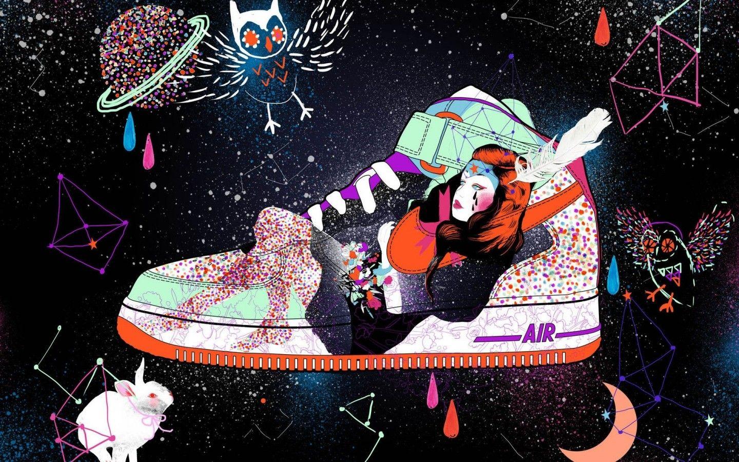 1440x900 Nike Shoes Wallpaper
