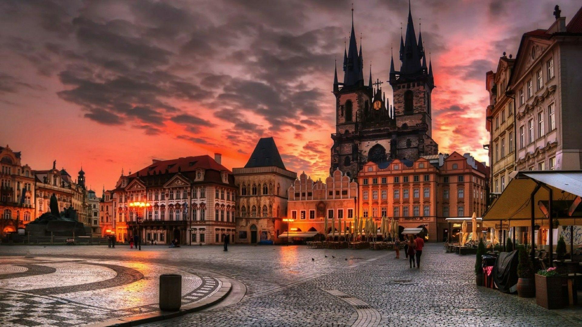 1920x1080 Prague City Wallpaper