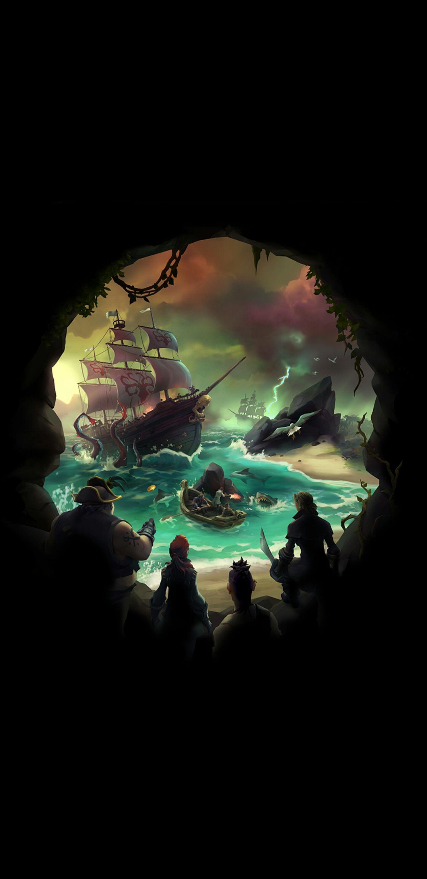 1440x2960 Sea Of Thieves Wallpaper iPhone X. Sea of thieves, Samsung wallpaper, Wallpaper