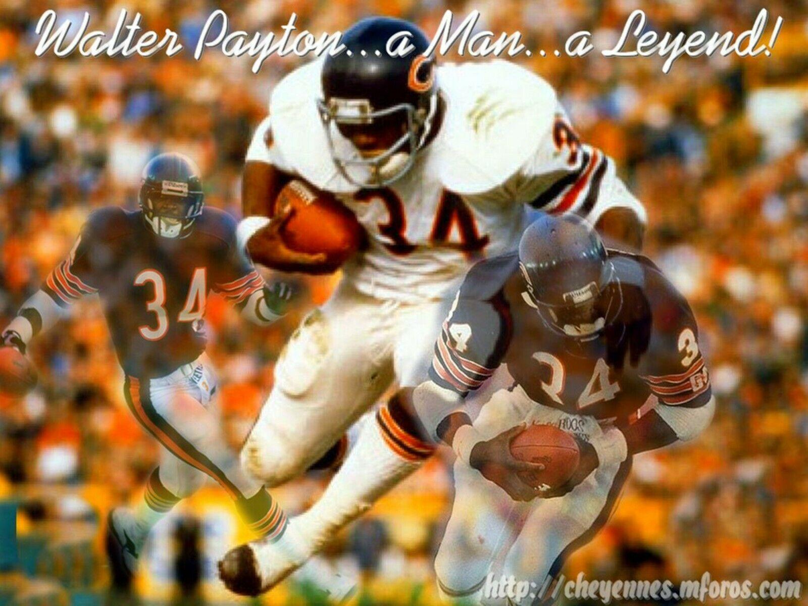 1600x1200 Walter Payton Reproduction archival quality photo Record Outlet Album and Disc Collectible Memorabilia