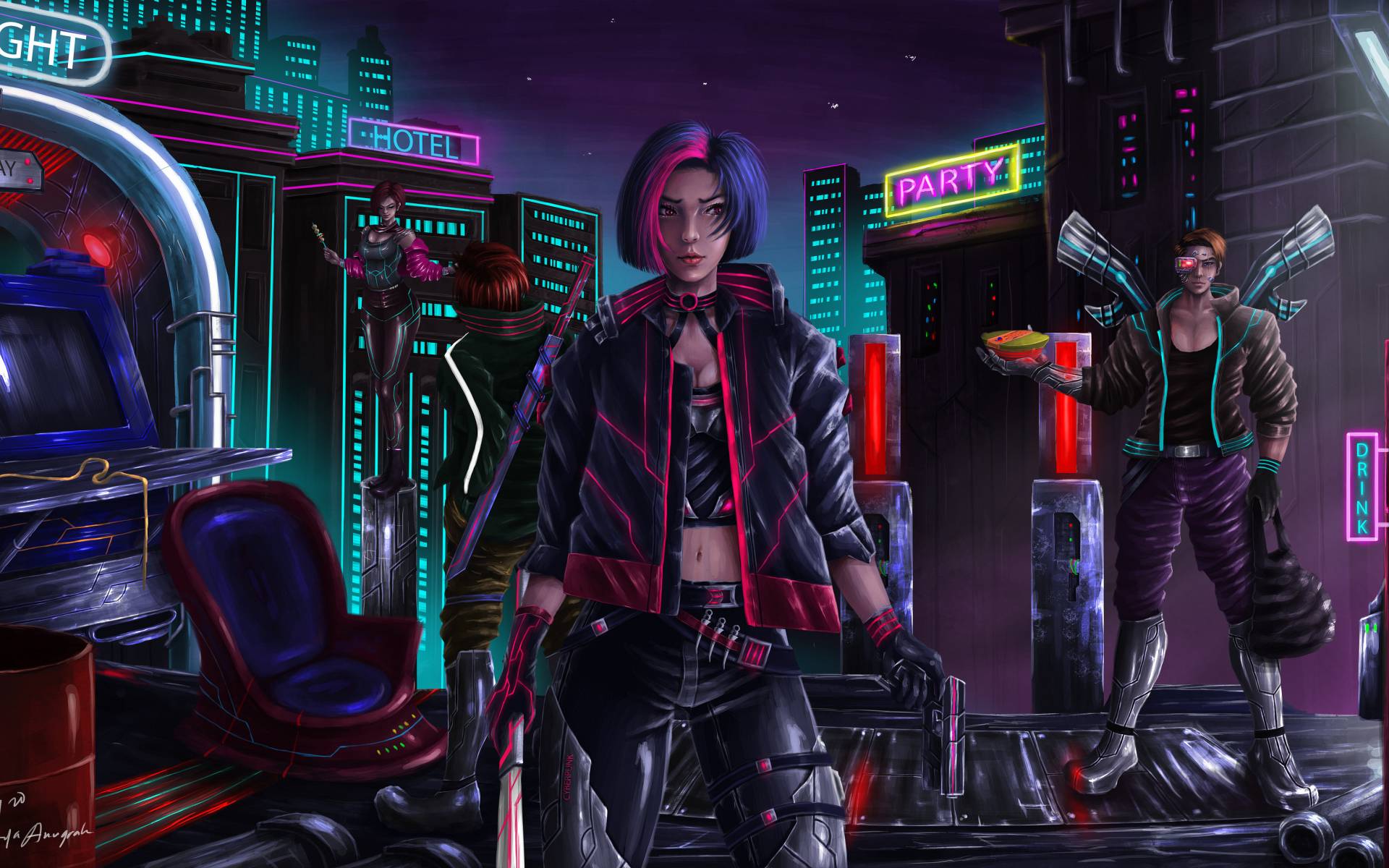 1920x1200 Cyberpunk 4K Gaming 1200P Wallpaper, HD Games 4K Wallpaper, Image, Photo and Background
