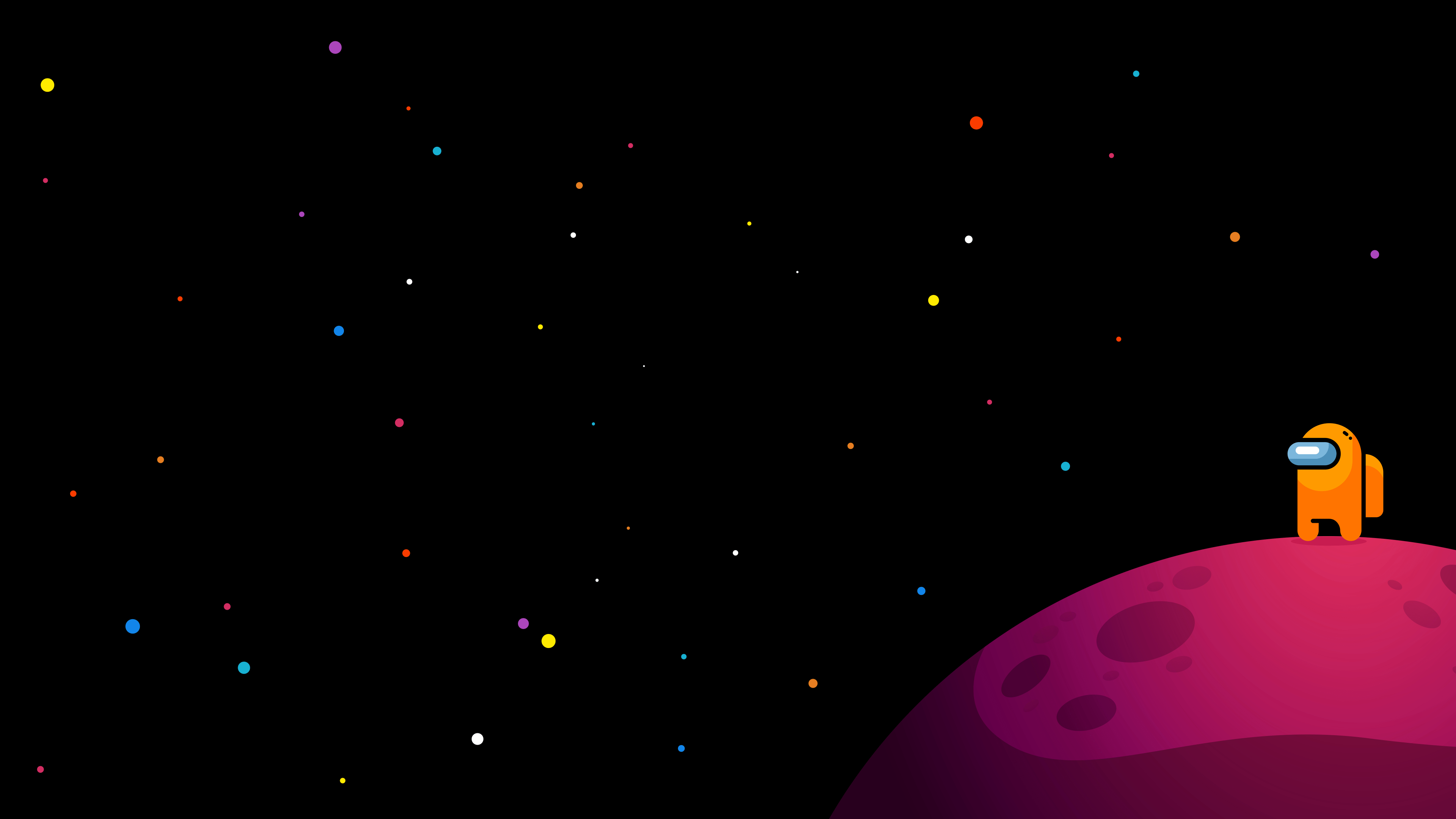 3840x2160 4k Minimal Space Wallpaper
