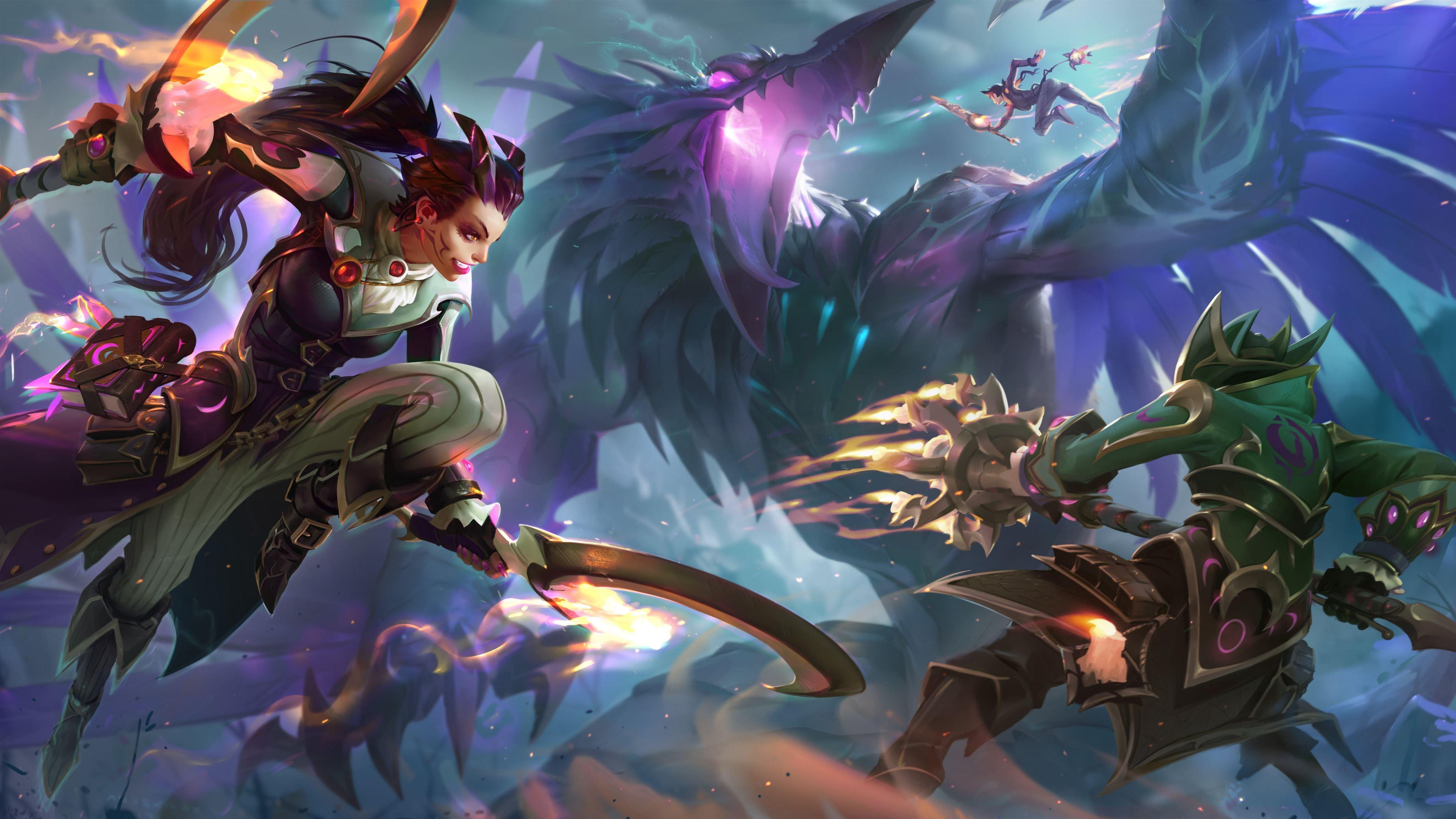 4096x2304 dauntless 12k MacBook Pro Wallpaper Download