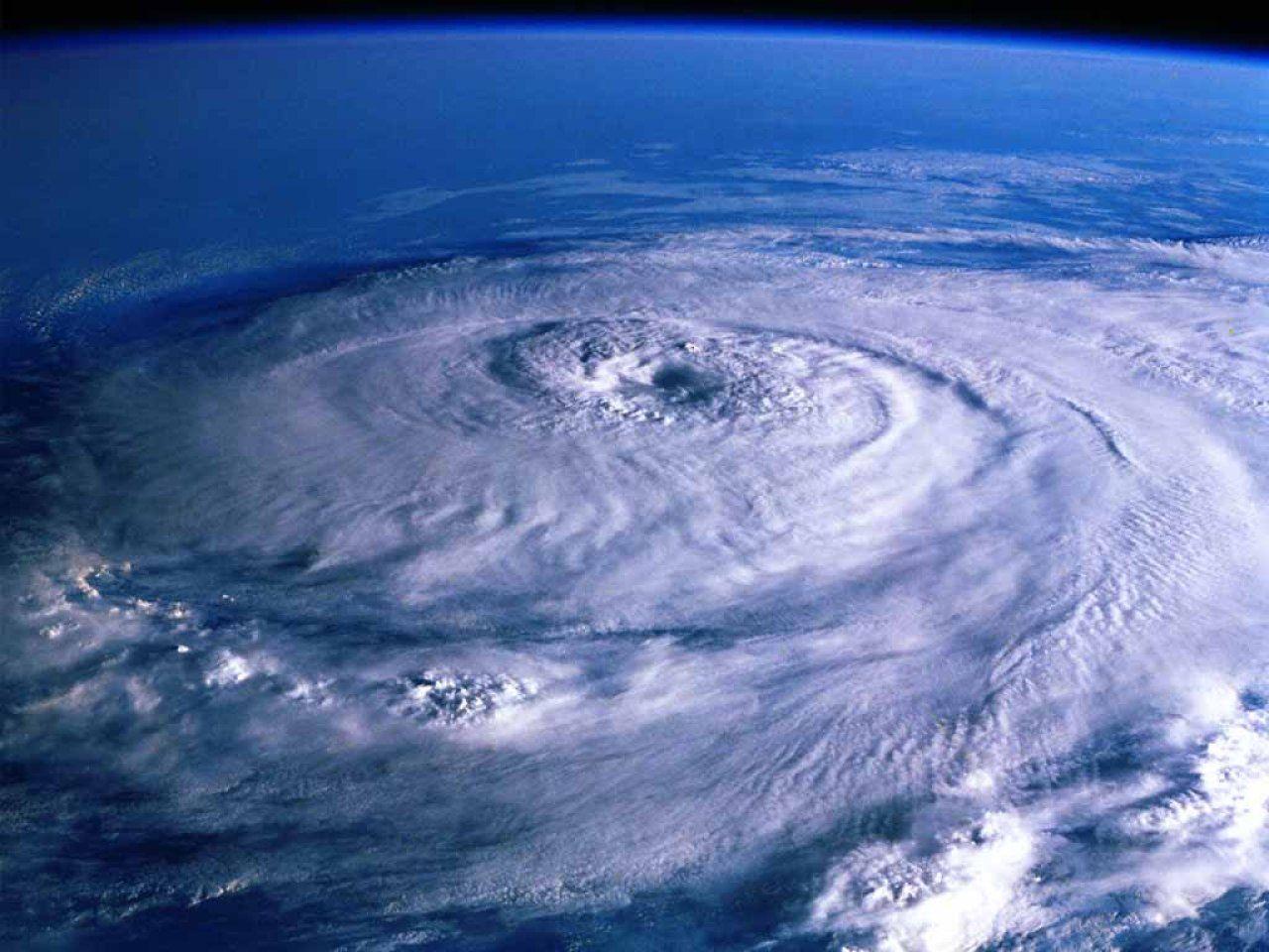 1280x960 Cyclone over Earth from Space. Space Views Free Computer