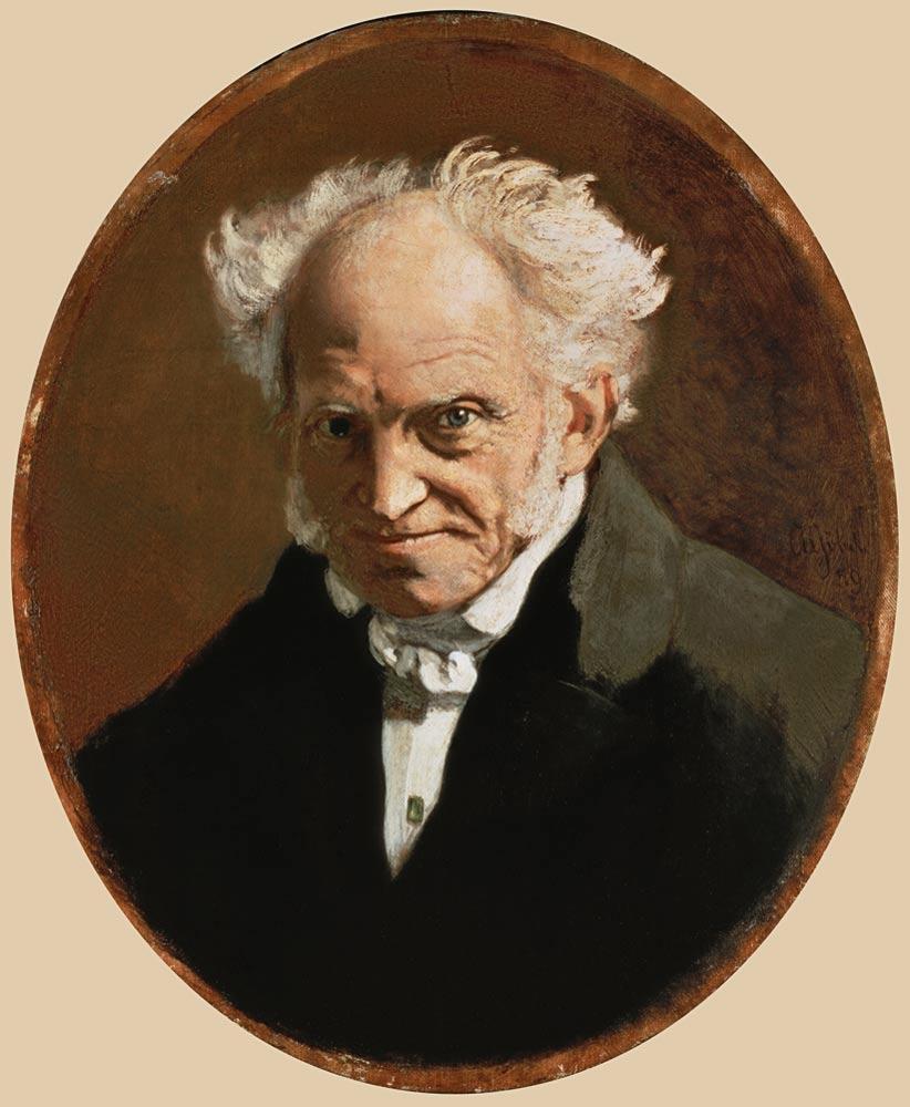 822x1000 Portrait of Arthur Schopenhauer Göbel as art print or hand painted oil