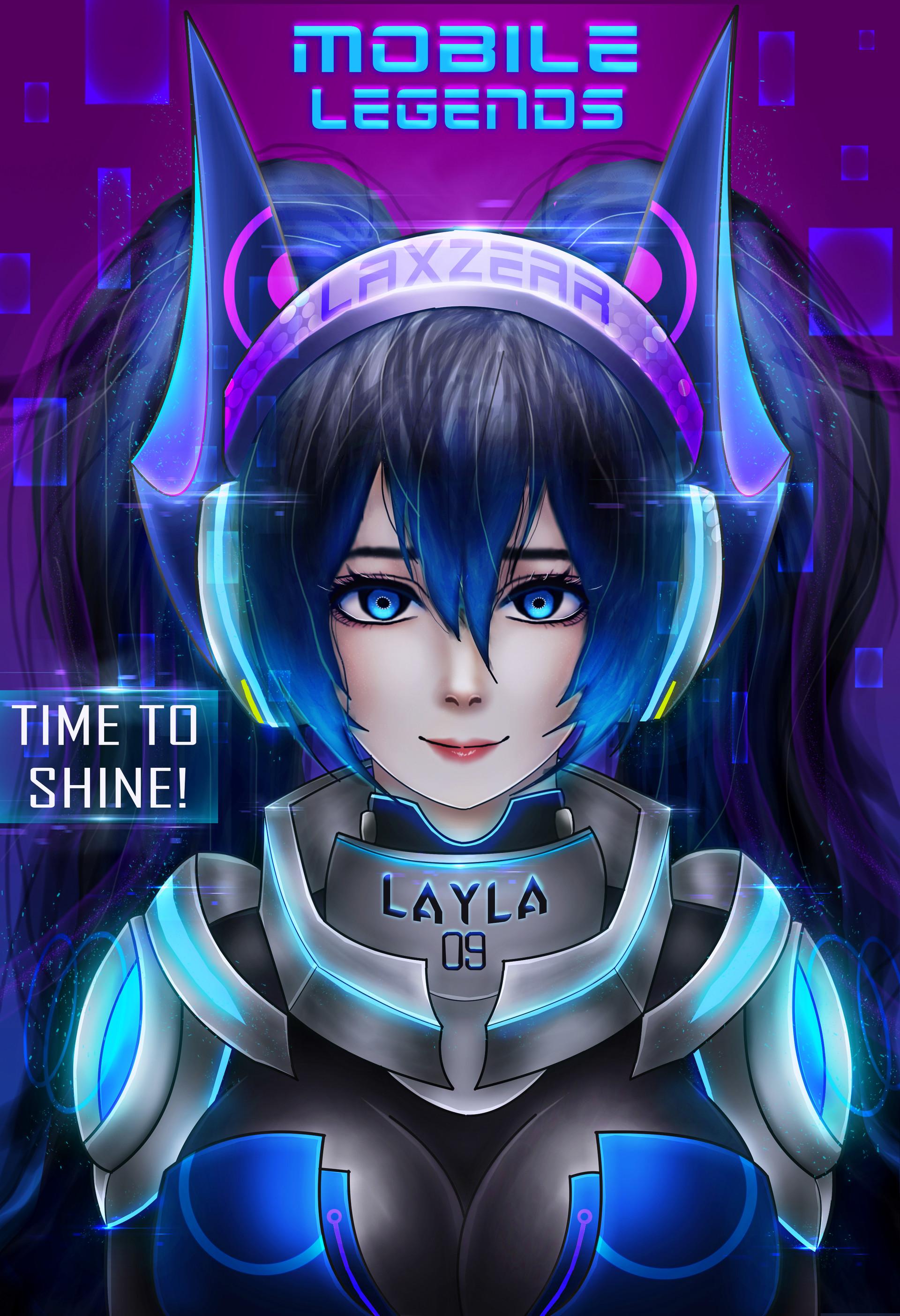 1920x2806 Layla ( Mobile Legends )