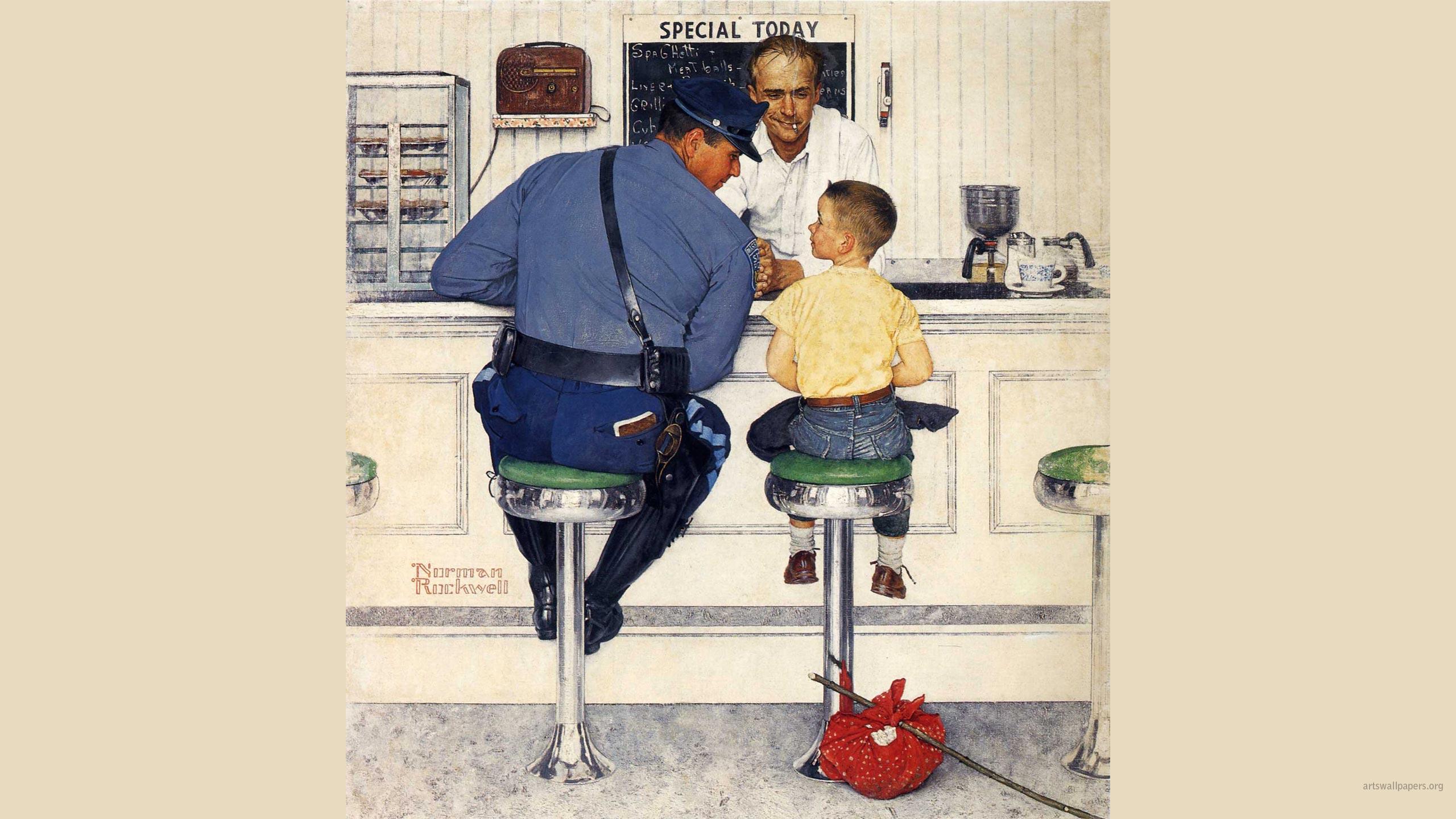 2560x1440 Free download HD Wallpaper Norman Rockwell Ruby Bridges 1280 X 1024 433 Kb Jpeg [2560x1440] for your Desktop, Mobile & Tablet. Explore Norman Rockwell Thanksgiving Desktop Wallpaper