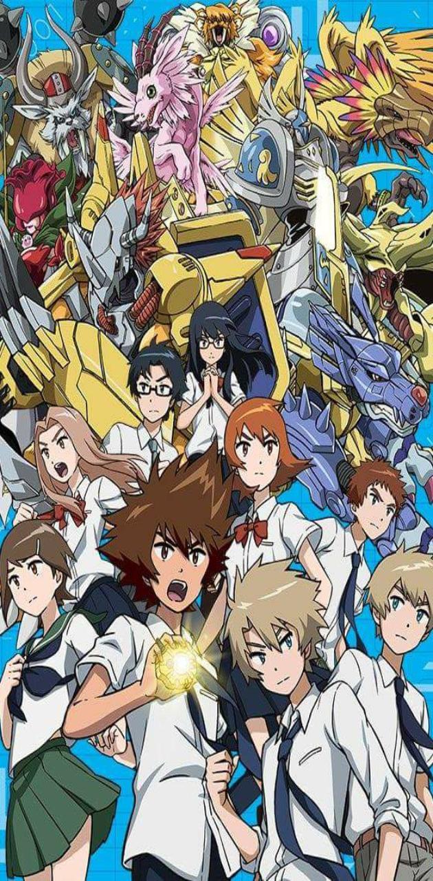 630x1280 Digimon wallpaper
