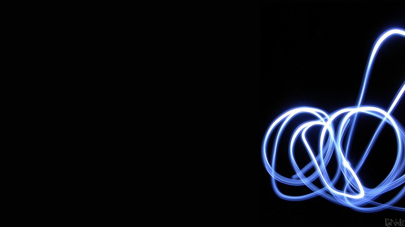 1600x900 Black Wallpaper Desktop