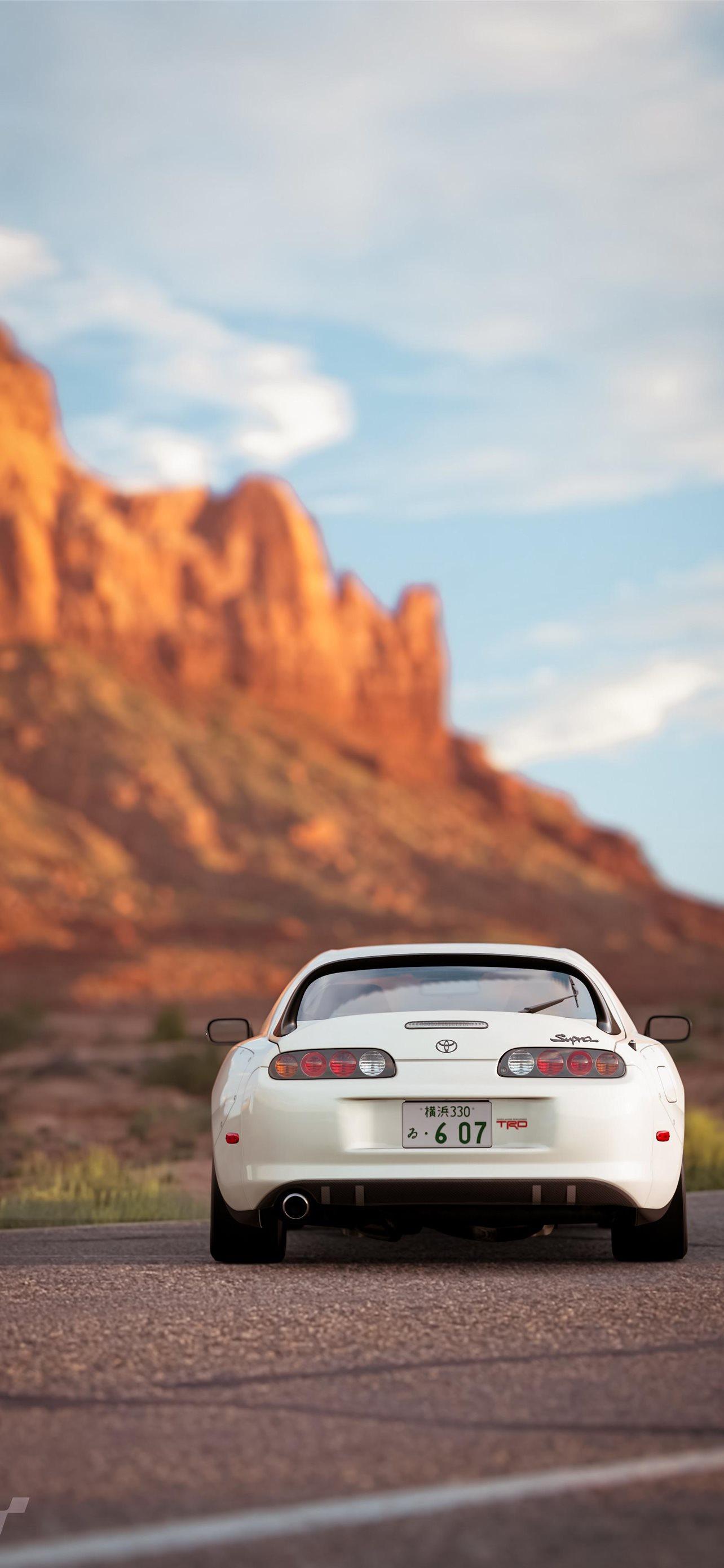 1284x2778 toyota supra iPhone Wallpaper Free Download
