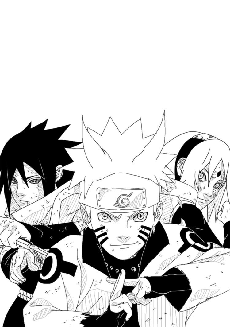 750x1065 Team 7's Power. Naruto sketch, Anime naruto, Wallpaper naruto shippuden