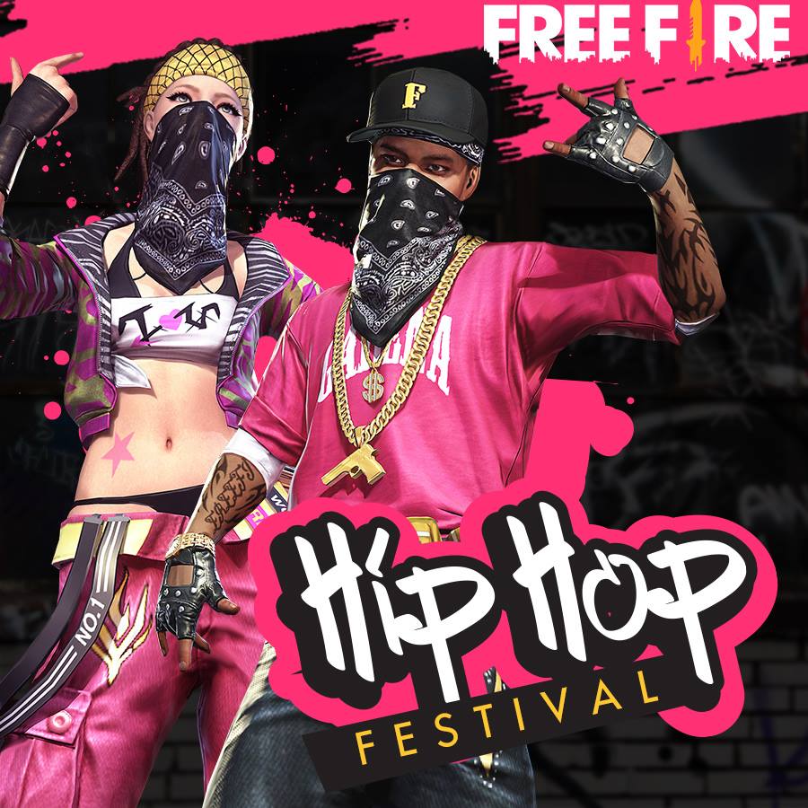 900x900 Hip Hop Bundle Free Fire Wallpaper