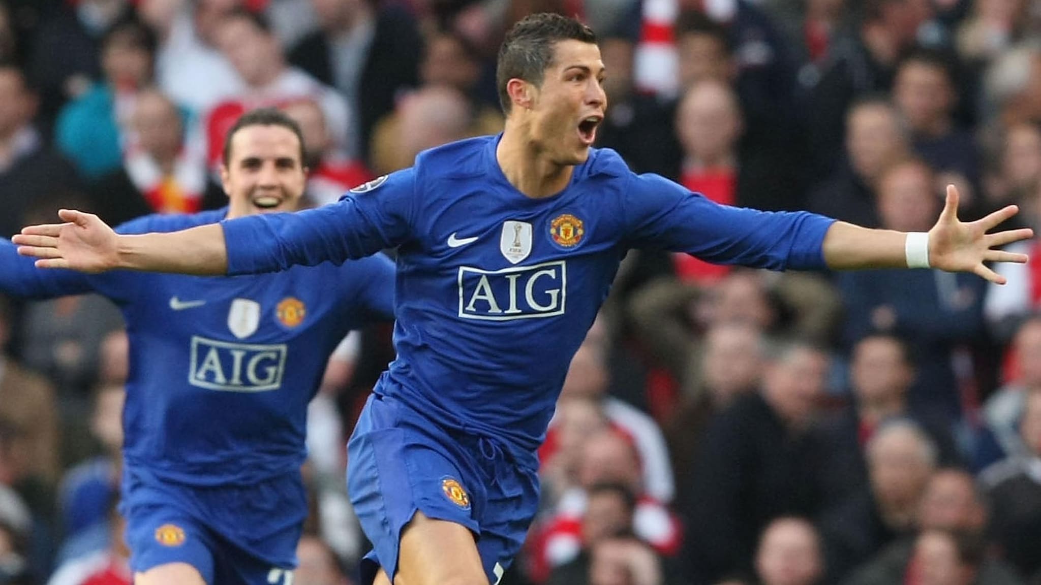 ronaldo free kick man united 2008