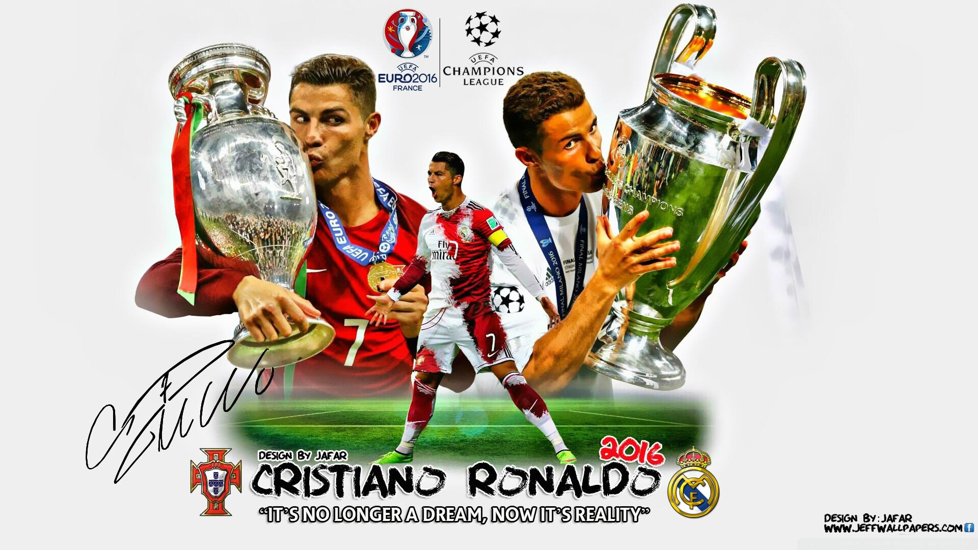 1920x1080 CRISTIANO RONALDO 2016 Ultra HD Desktop Background Wallpaper for 4K UHD TV : Tablet