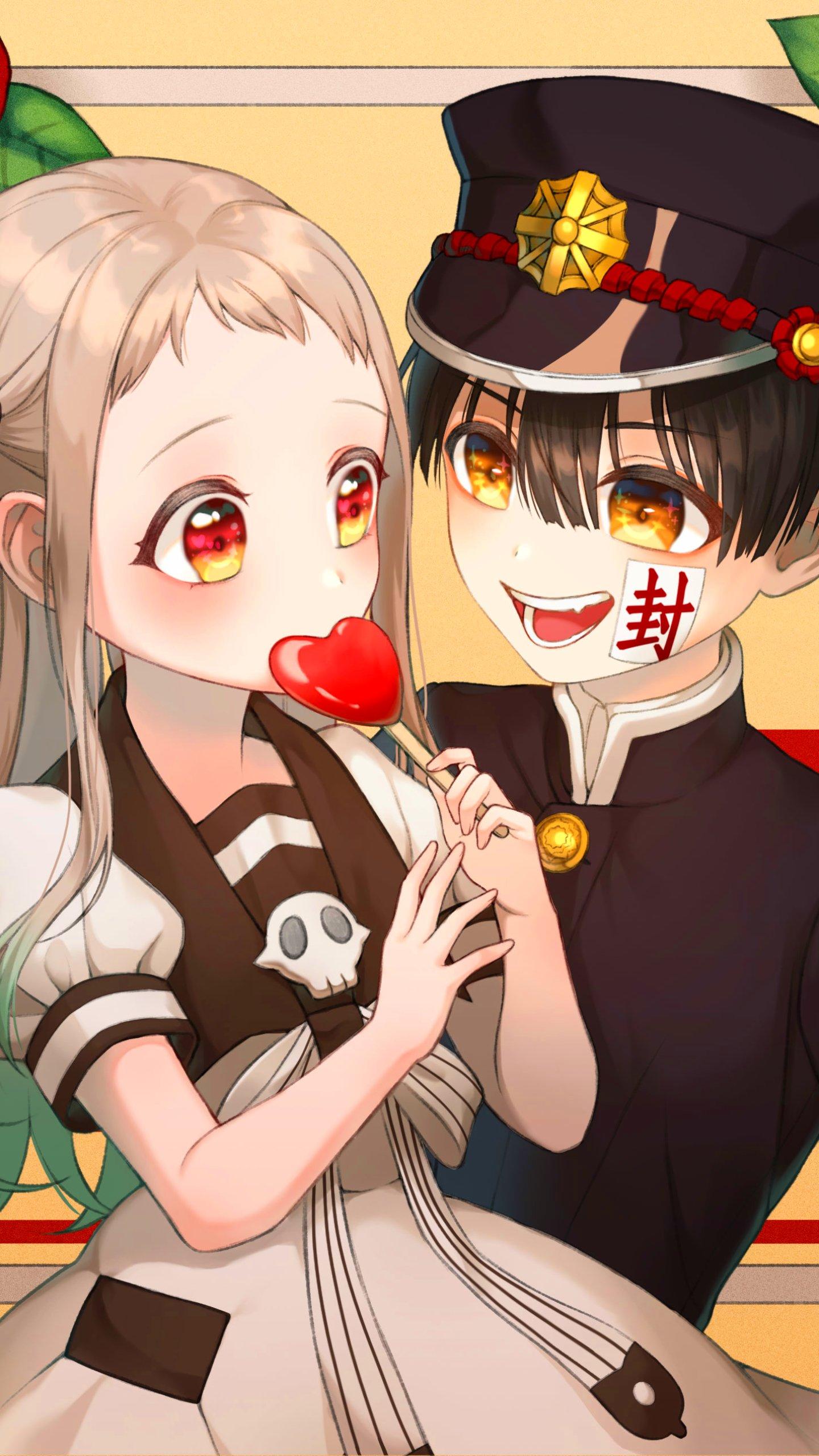 1440x2560 Anime Jibaku Shounen Hanako Kun