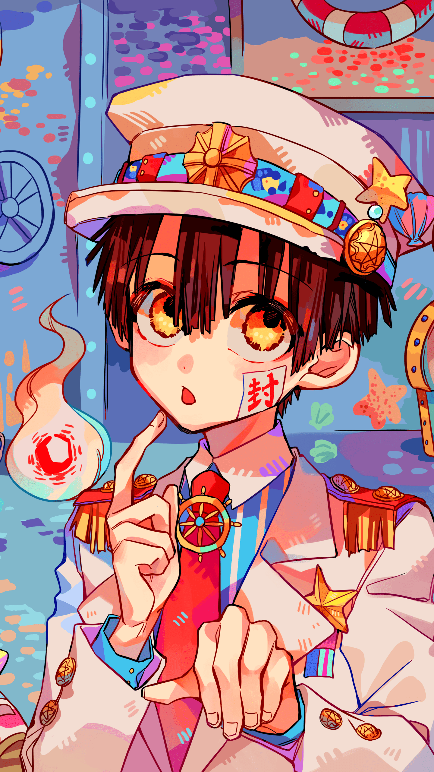 1440x2560 Anime Jibaku Shounen Hanako Kun