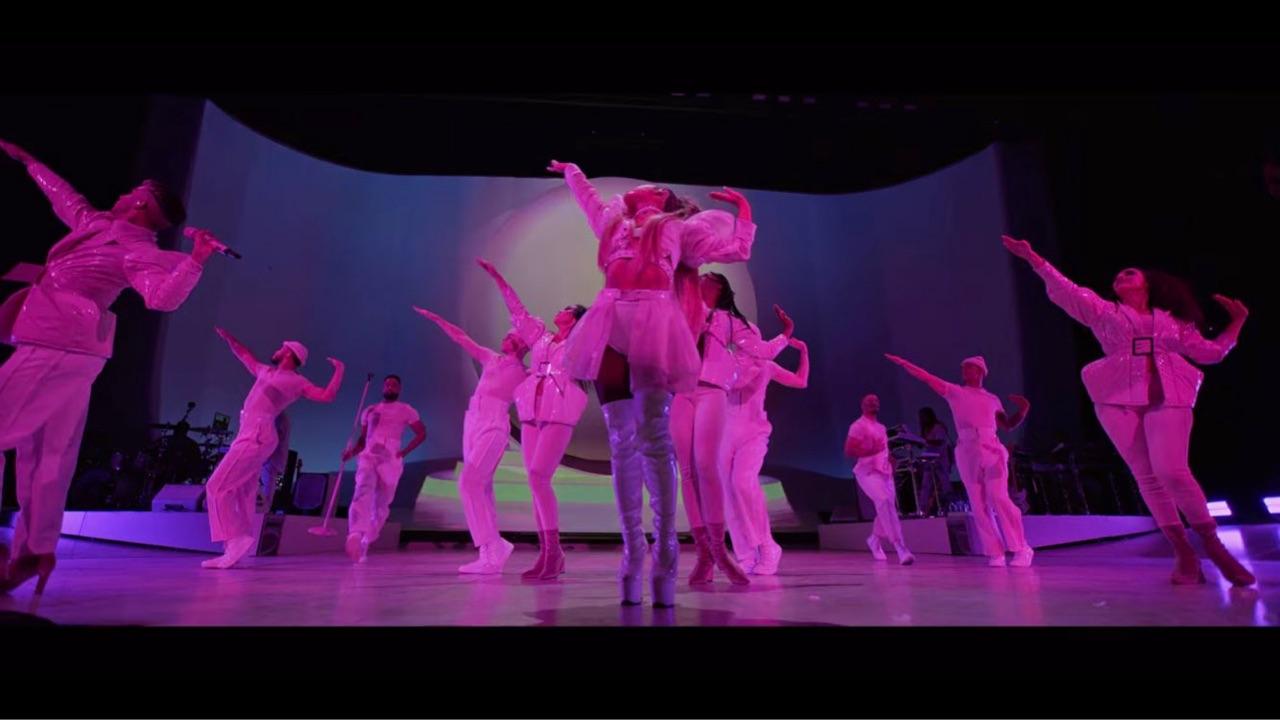1280x720 image about ariana grande's sweetener / thank u next world tour. See more about ariana grande, swt and sweetener world tour