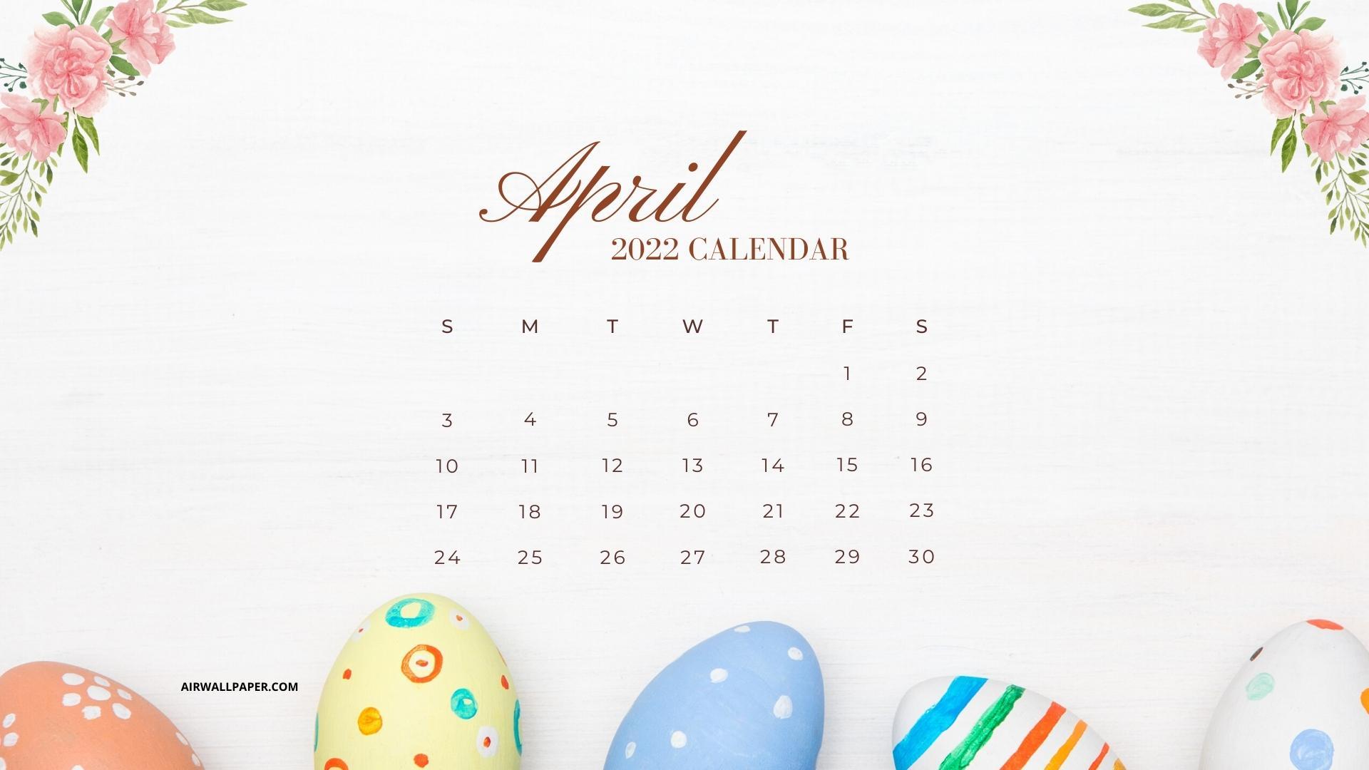 April 2022 Calendar Wallpapers - Top Free April 2022 Calendar ...